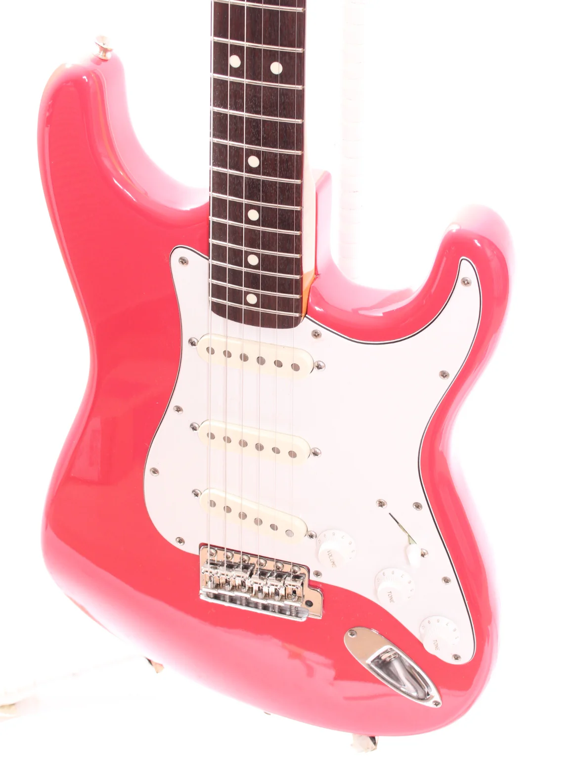 1981 Fernandes Stratocaster 64 Reissue The Revival ESP fiesta red - Image 3