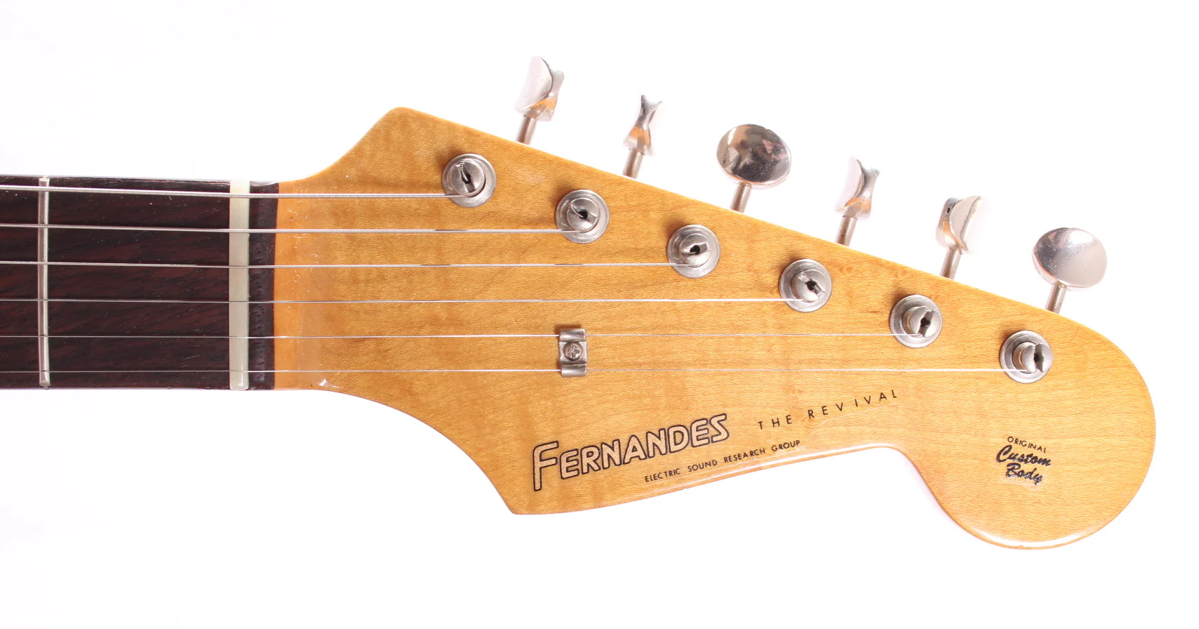 1981 Fernandes Stratocaster 64 Reissue The Revival ESP fiesta red - Image 5