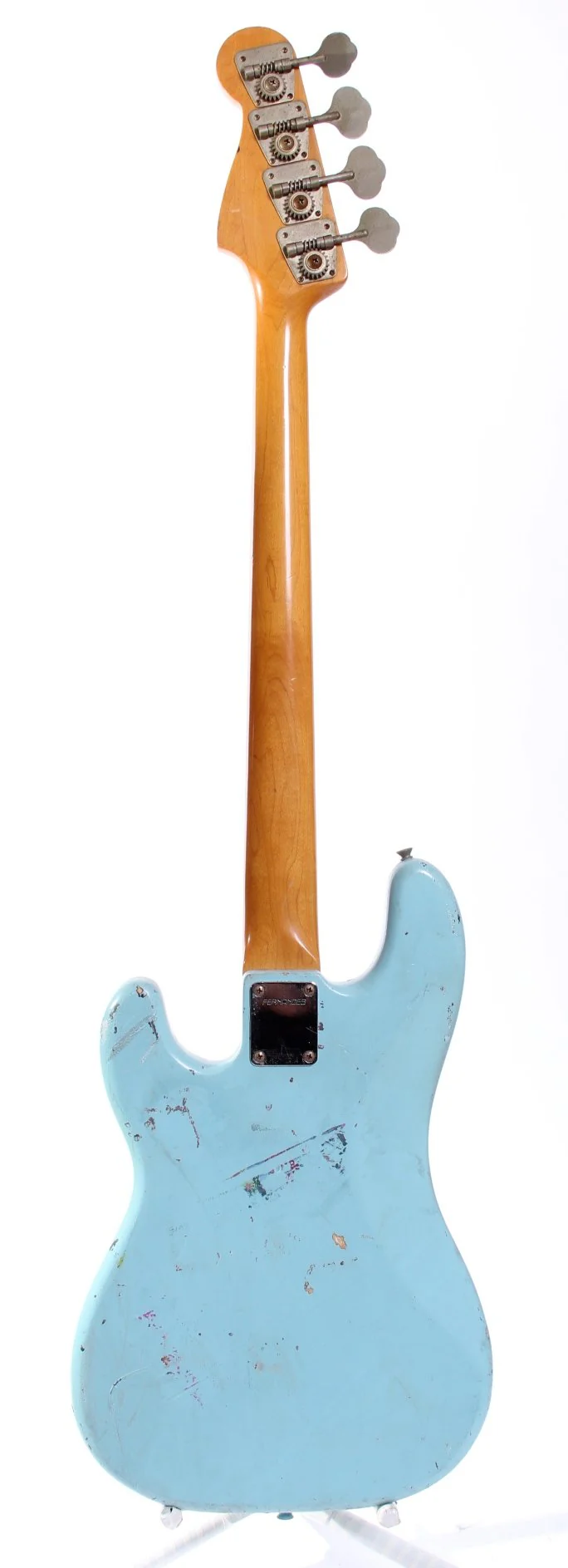 1981 Fernandes The Revival '62 Reissue Precision Bass sonic blue - Image 6