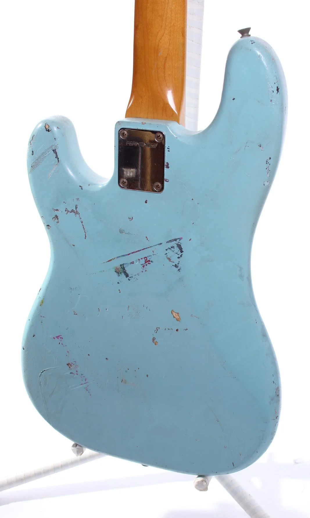 1981 Fernandes The Revival '62 Reissue Precision Bass sonic blue - Image 8