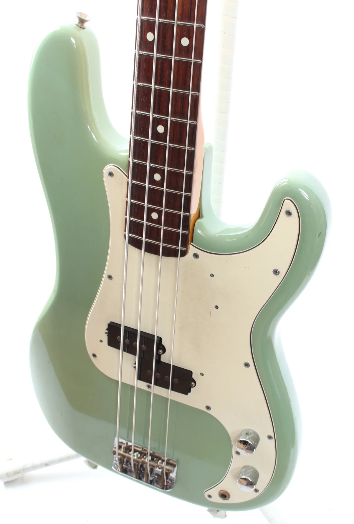 1981 Fernandes The Revival 64 Reissue Precision Bass sonic blue - Image 3