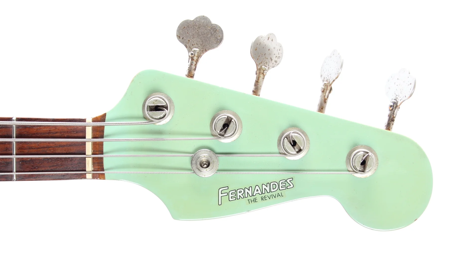 1981 Fernandes The Revival 64 Reissue Precision Bass sonic blue - Image 5