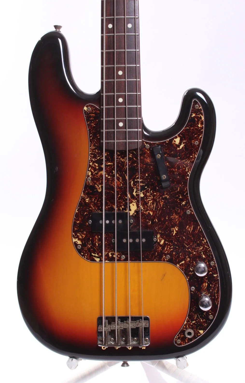 1981 Fernandes The Revival '64 Reissue Precision Bass sunburst - Image 2