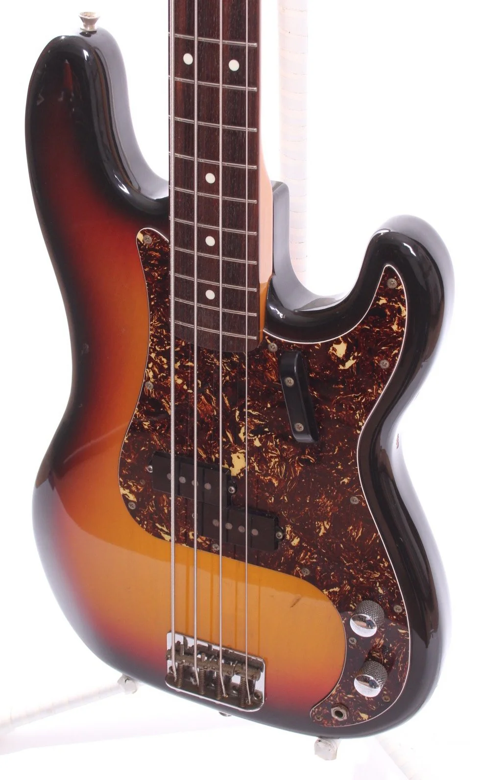 1981 Fernandes The Revival '64 Reissue Precision Bass sunburst - Image 3