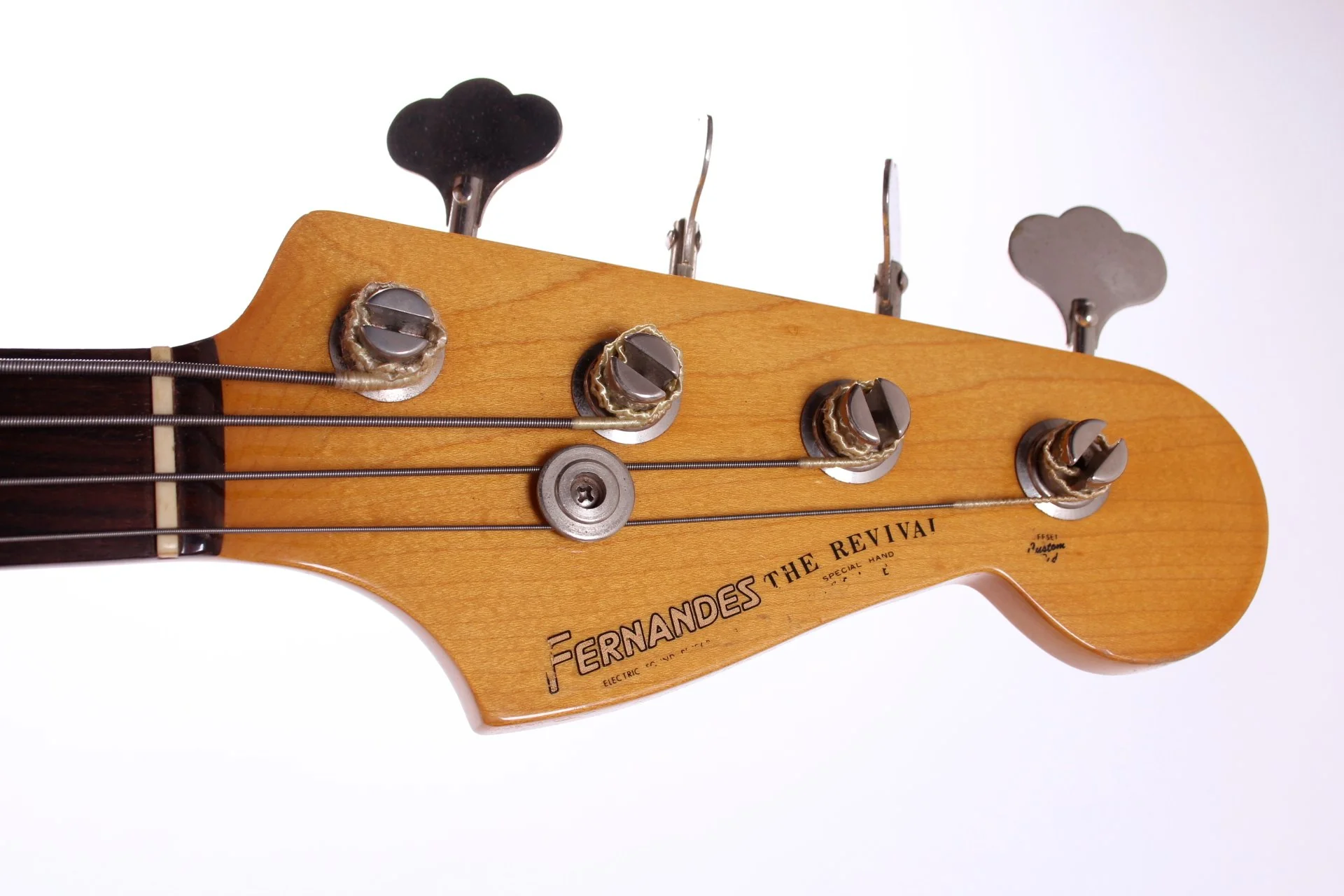 1981 Fernandes The Revival Jazz Bass '60 Reissue sunburst - Image 5
