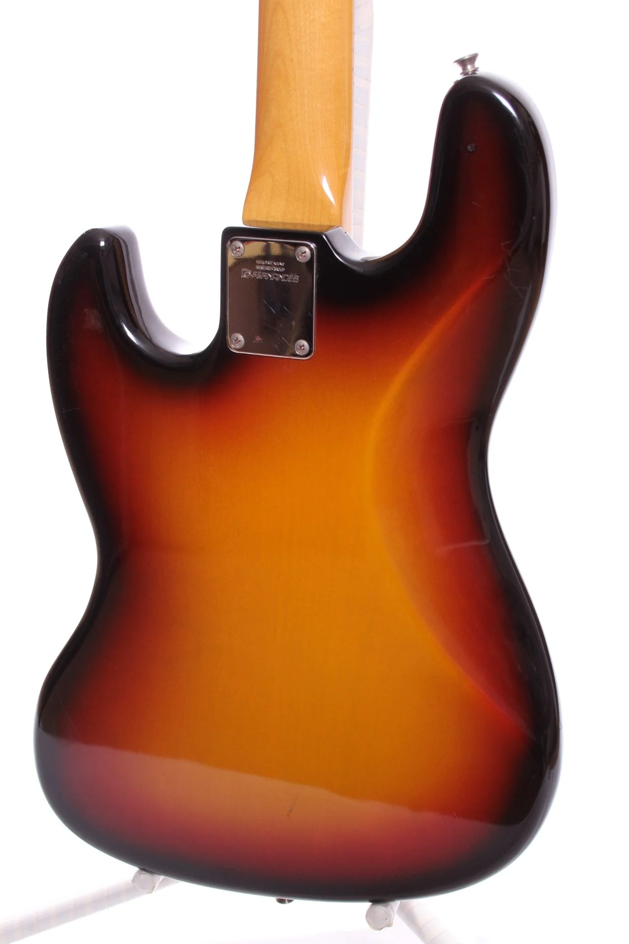 1981 Fernandes The Revival Jazz Bass '60 Reissue sunburst - Image 6
