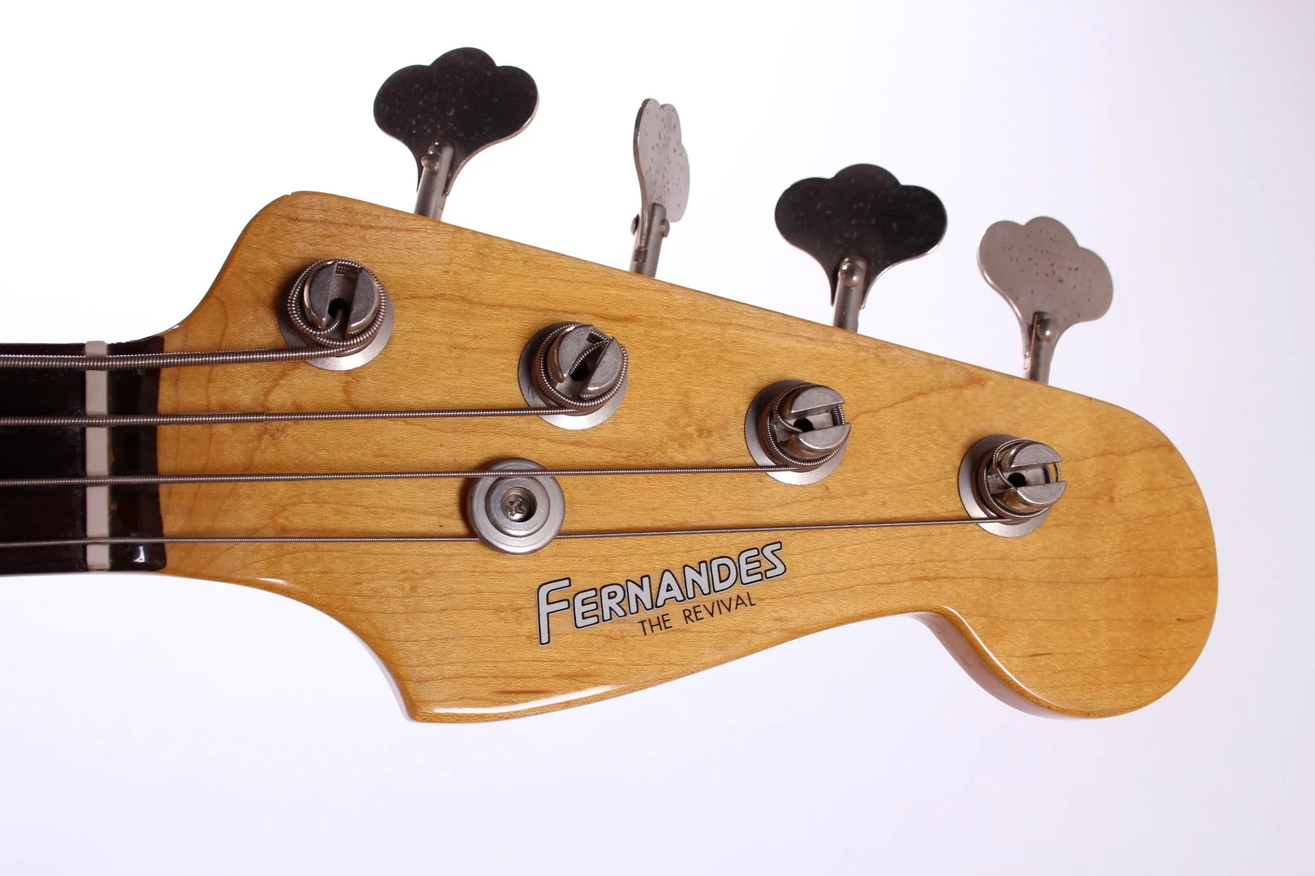 1981 Fernandes The Revival Precision Bass '64 Reissue candy apple red - Image 6