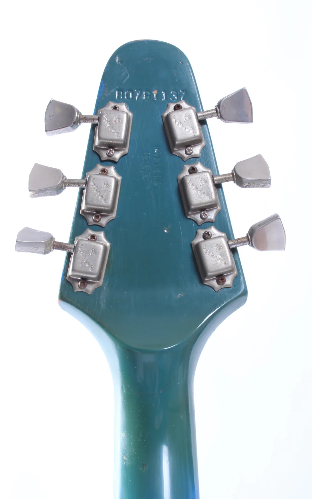 1981 Gibson Flying V bahama blue - Image 10