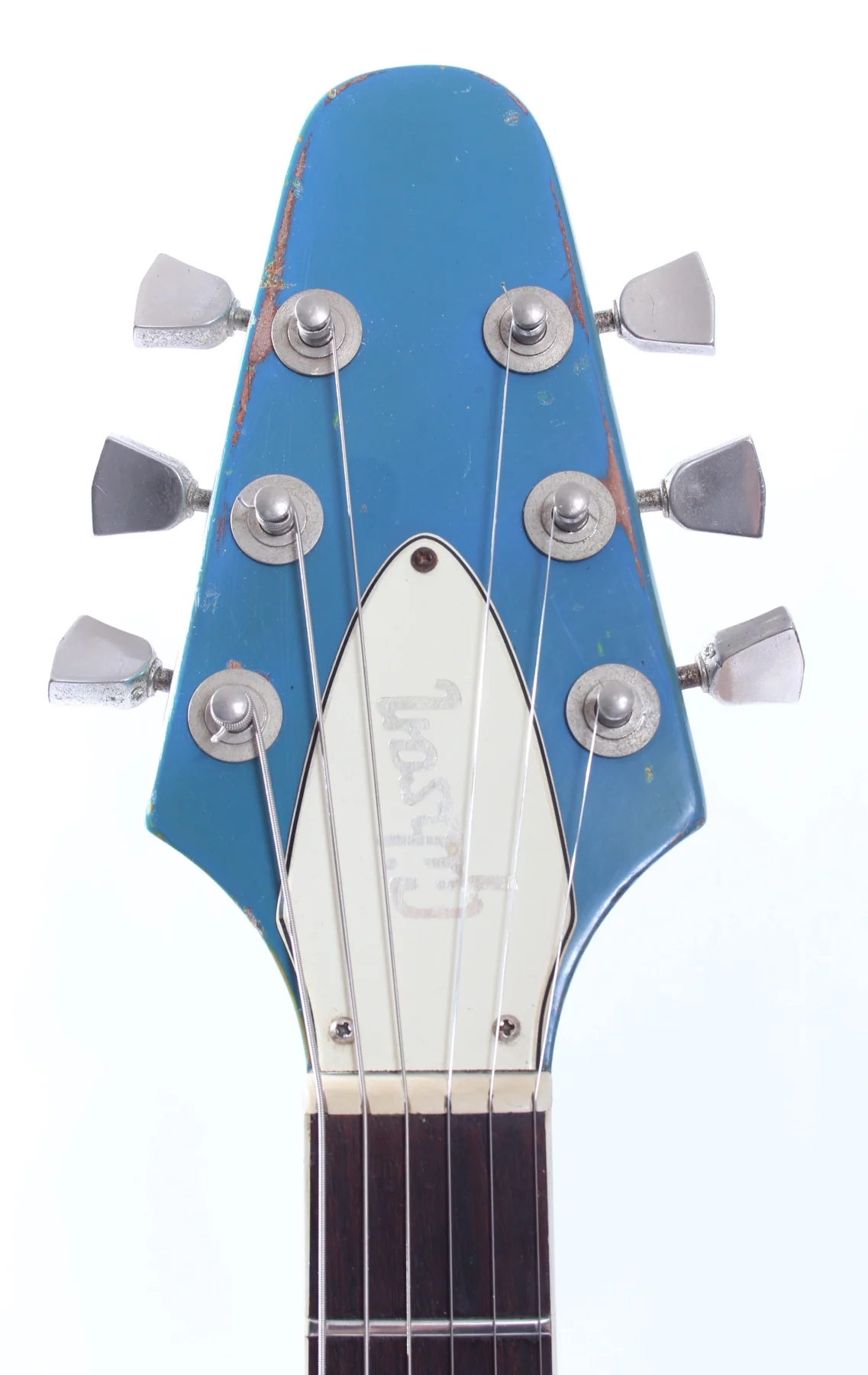 1981 Gibson Flying V bahama blue - Image 5