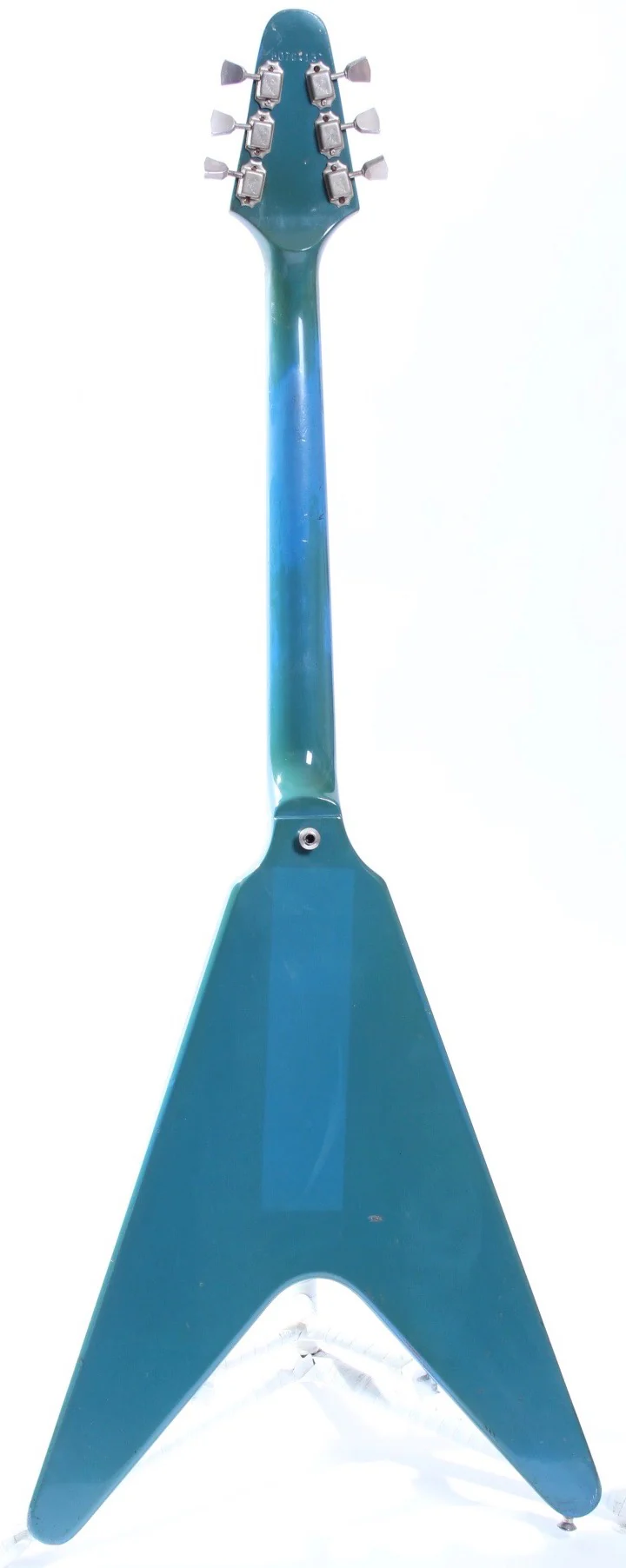 1981 Gibson Flying V bahama blue - Image 6