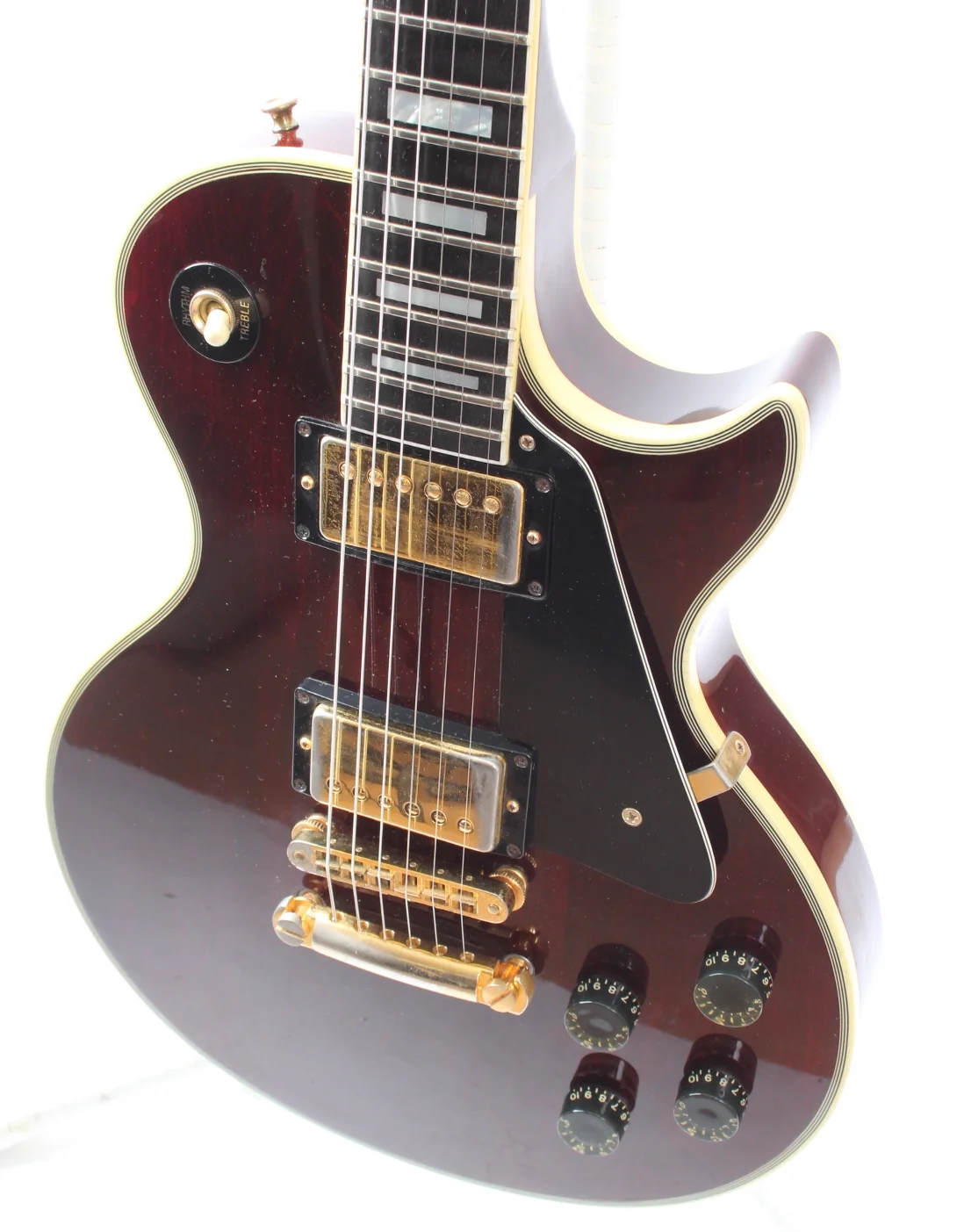 1981 Gibson Les Paul Custom wine red - Image 3