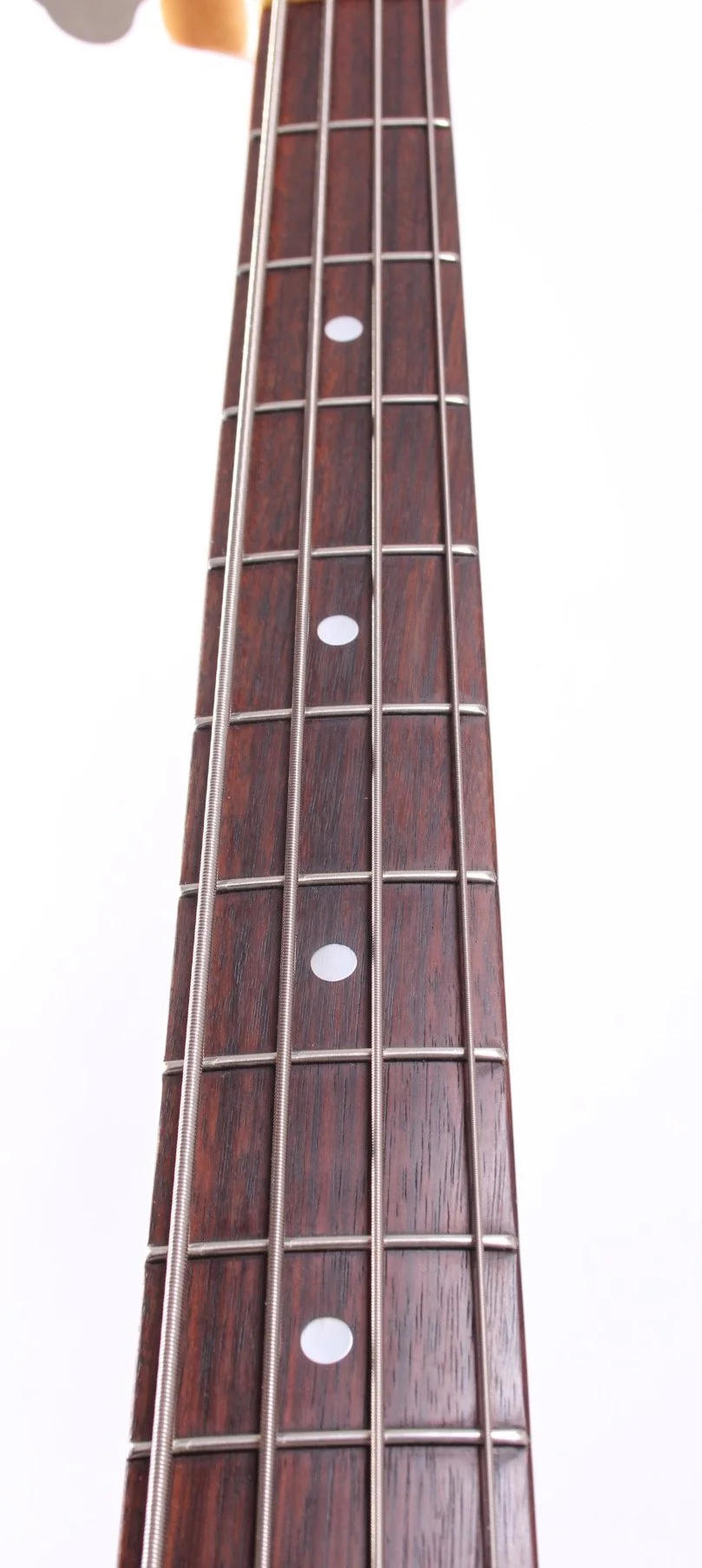 1981 Greco Super Sounds 32" Scale Precision Bass candy apple red - Image 4