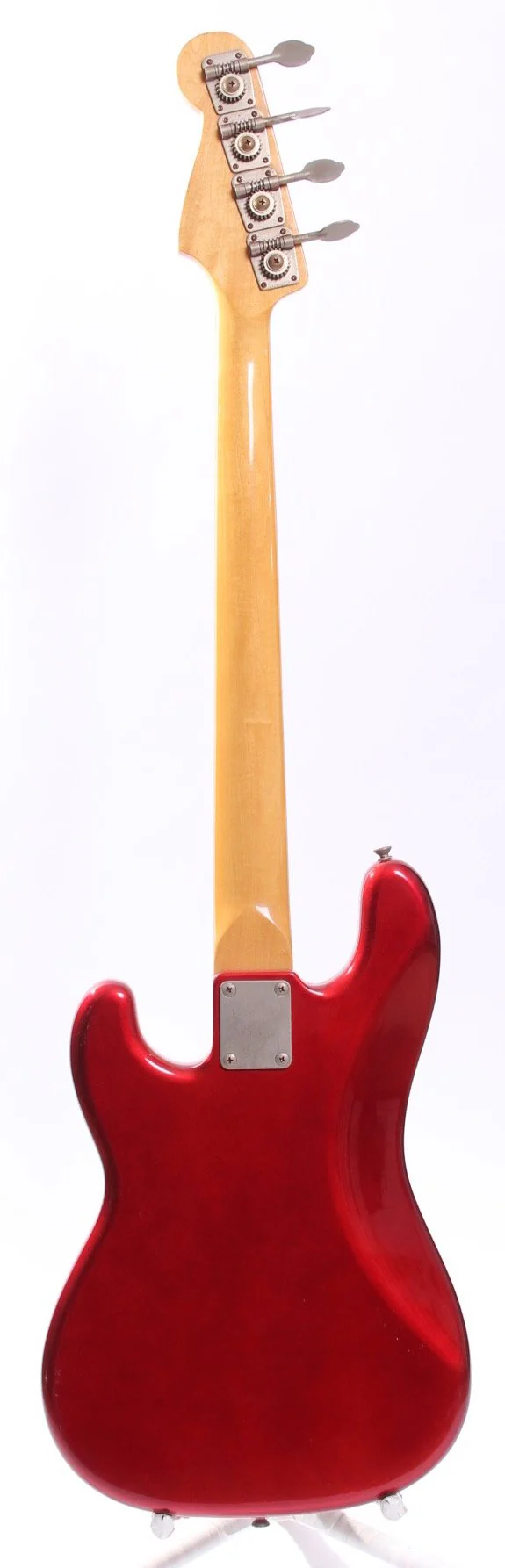 1981 Greco Super Sounds 32" Scale Precision Bass candy apple red - Image 6