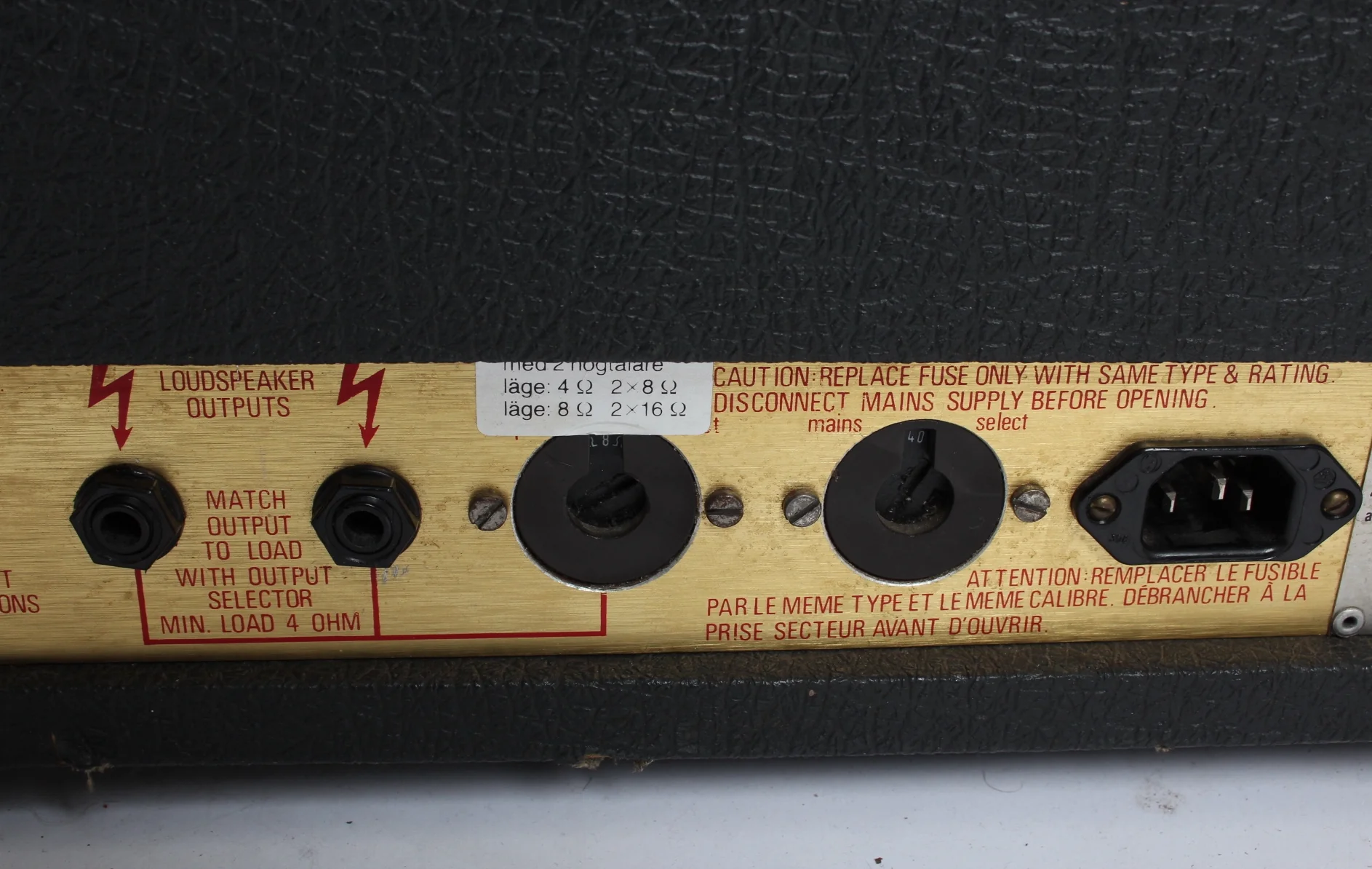 1981 Marshall JMP 100w 2203 black - Image 10