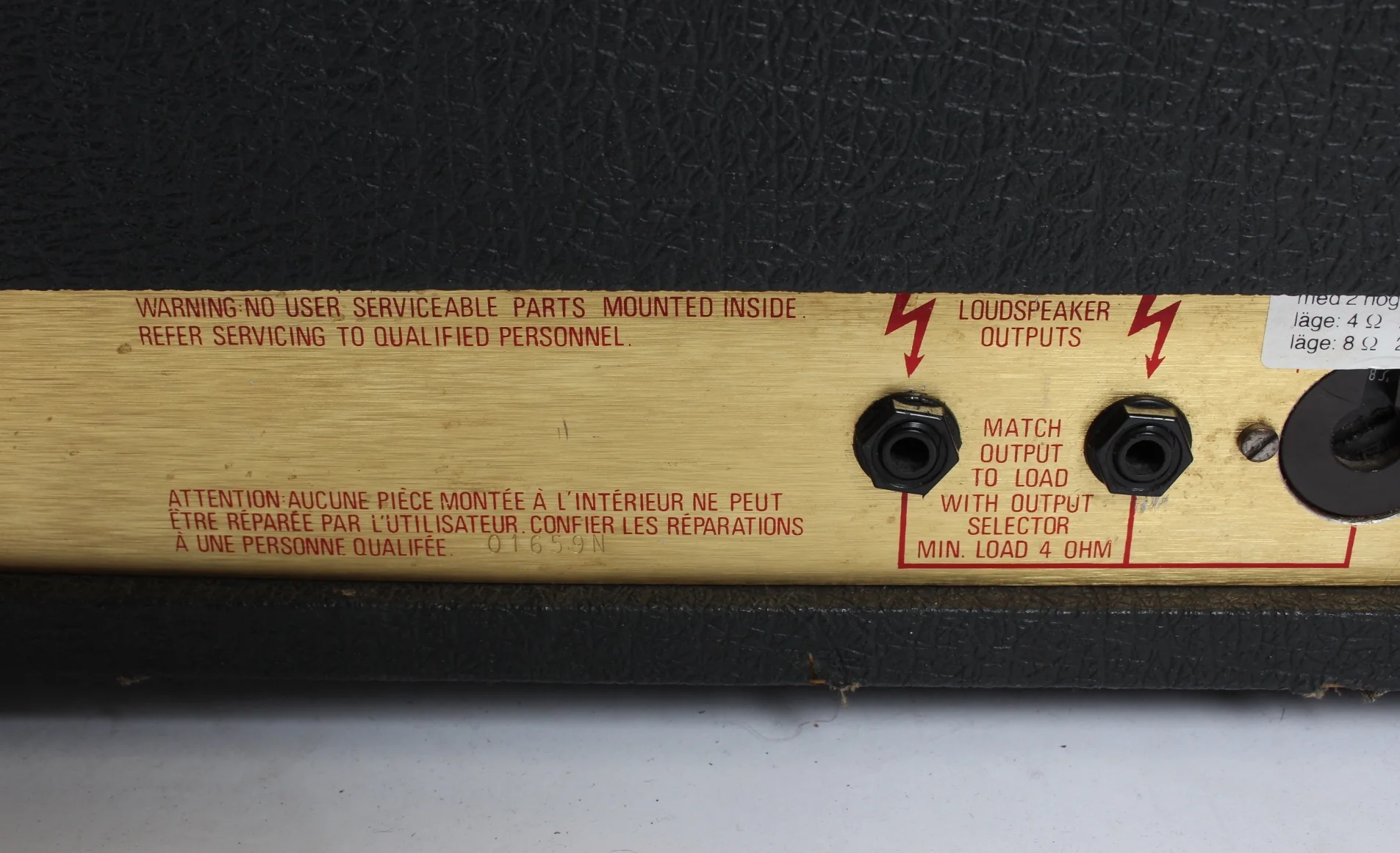 1981 Marshall JMP 100w 2203 black - Image 9