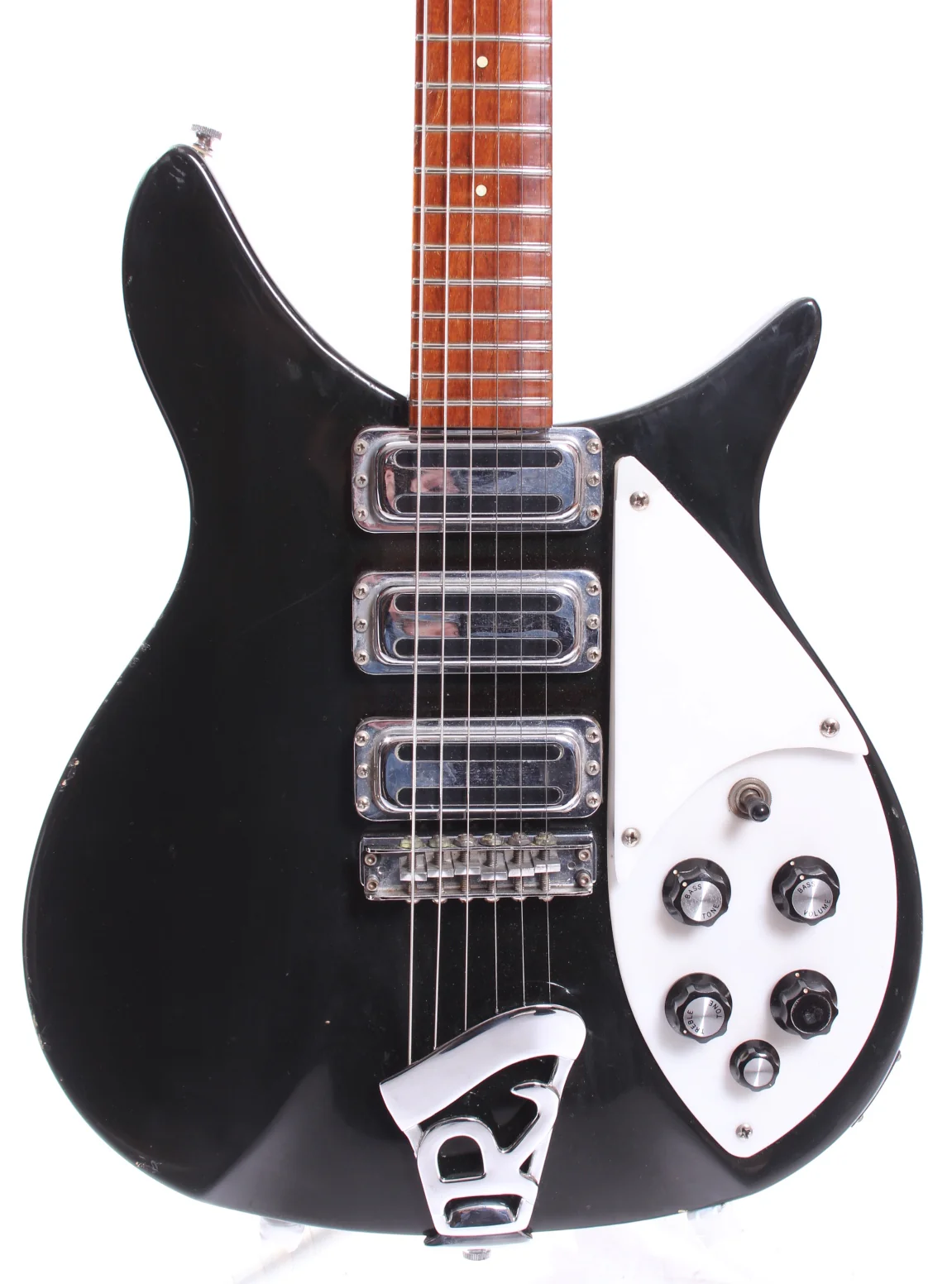 1981 Rickenbacker 320 S Toaster Pickups jetglo - Image 2