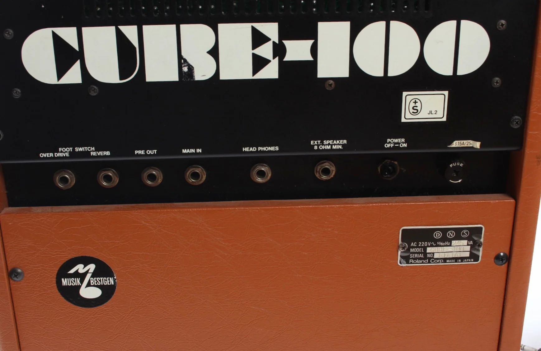 1981 Roland Cube 100 orange - Image 6
