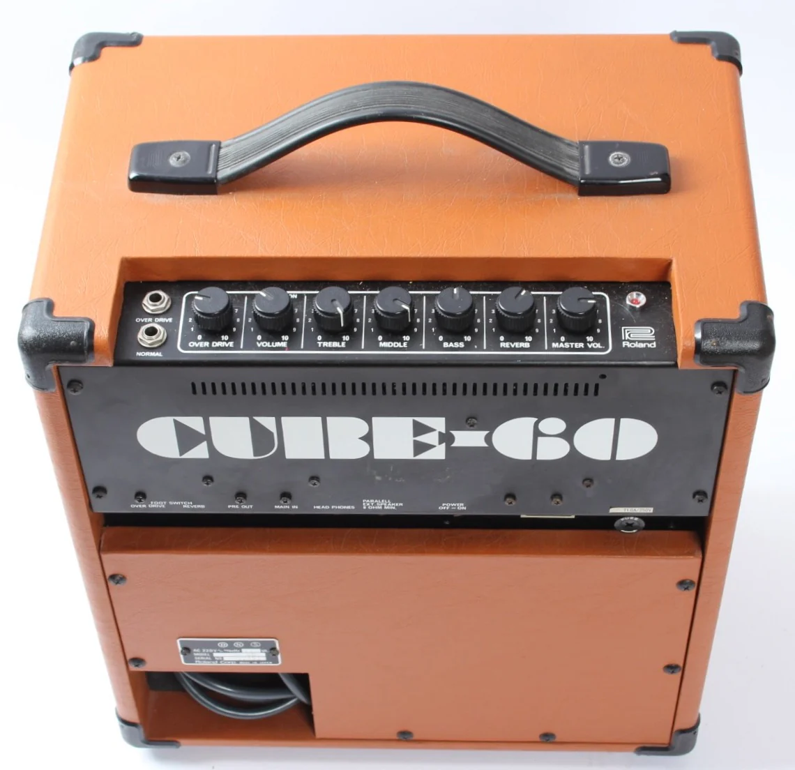 1981 Roland Cube 60 orange - Image 7