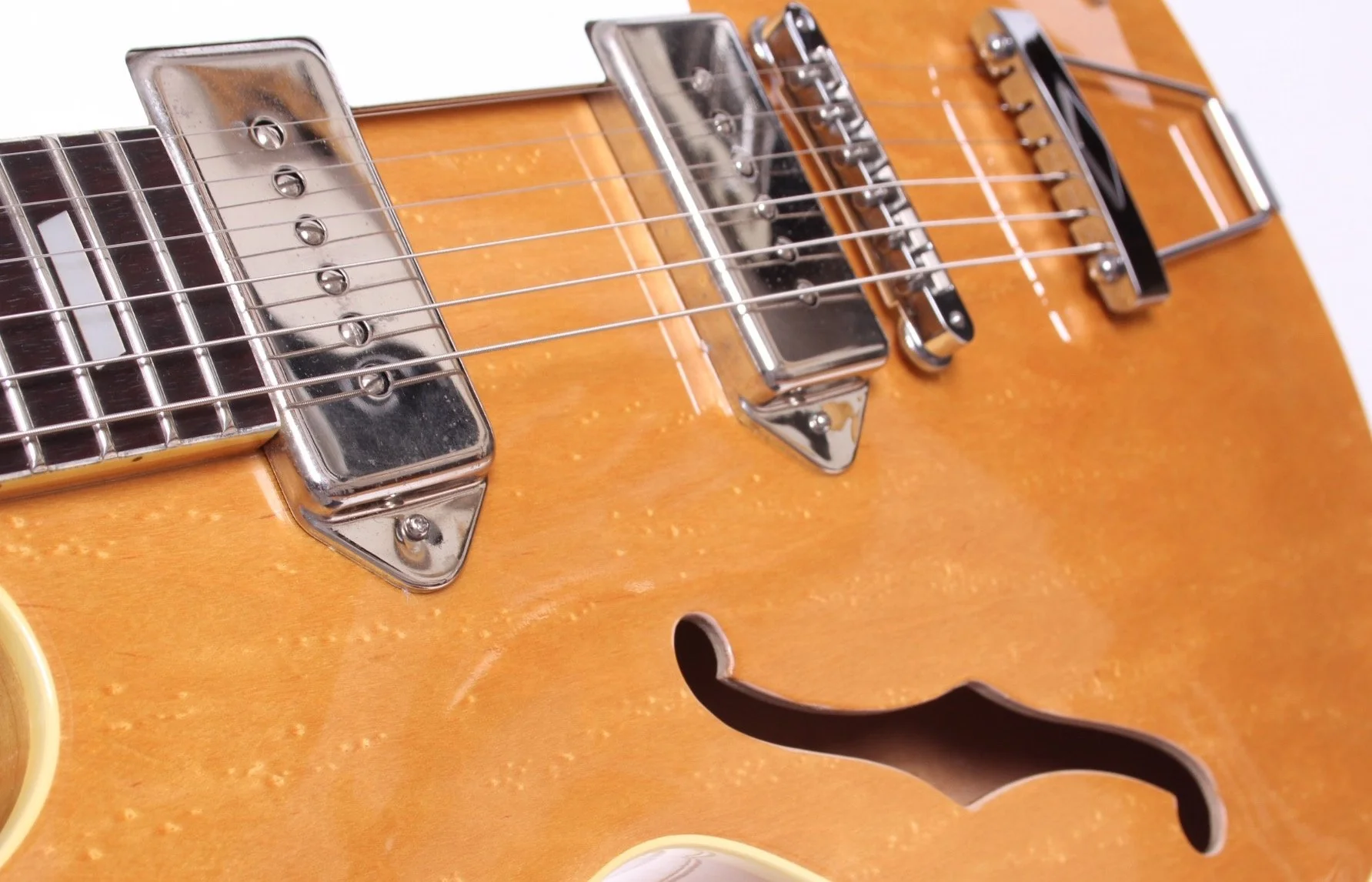 1982 Epiphone Casino natural tan label - Image 12