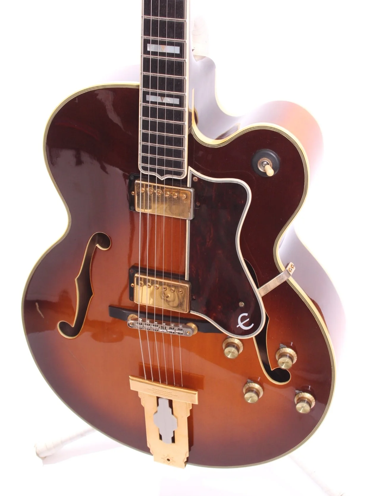 1982 Epiphone Emperor sunburst - Image 3
