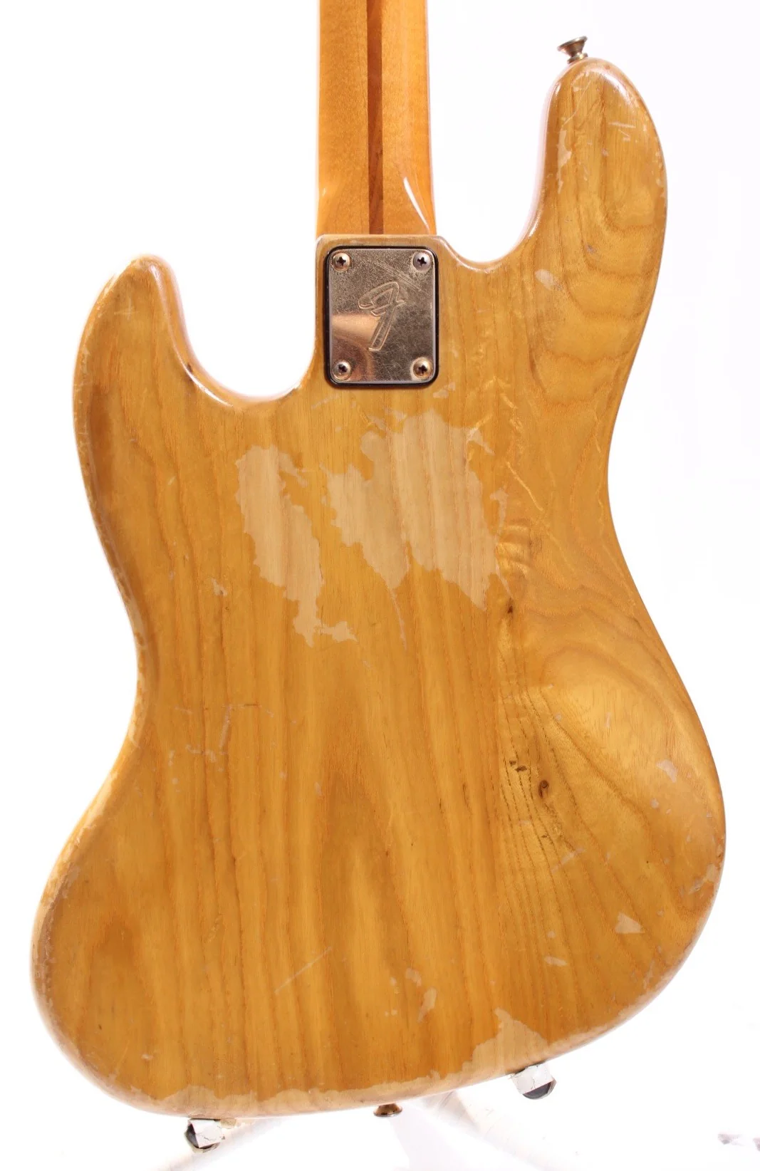 1982 Fender Jazz Bass all gold natural - Image 7