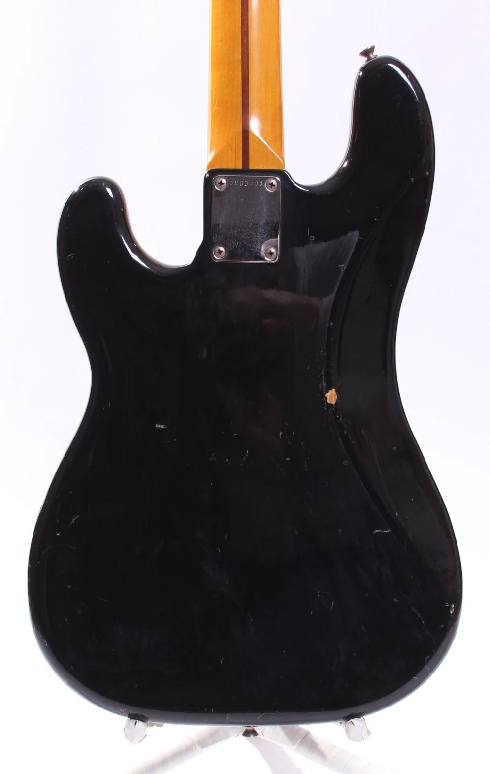 1982 Fender Precision Bass '57 Reissue black JV Series - Image 7