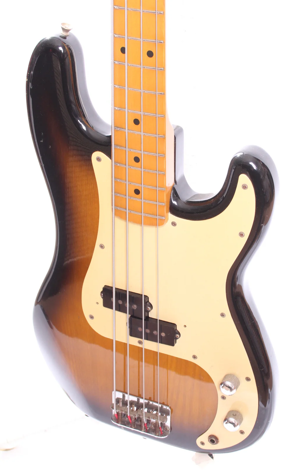 1982 Fender Precision Bass 57 Reissue sunburst - Image 3