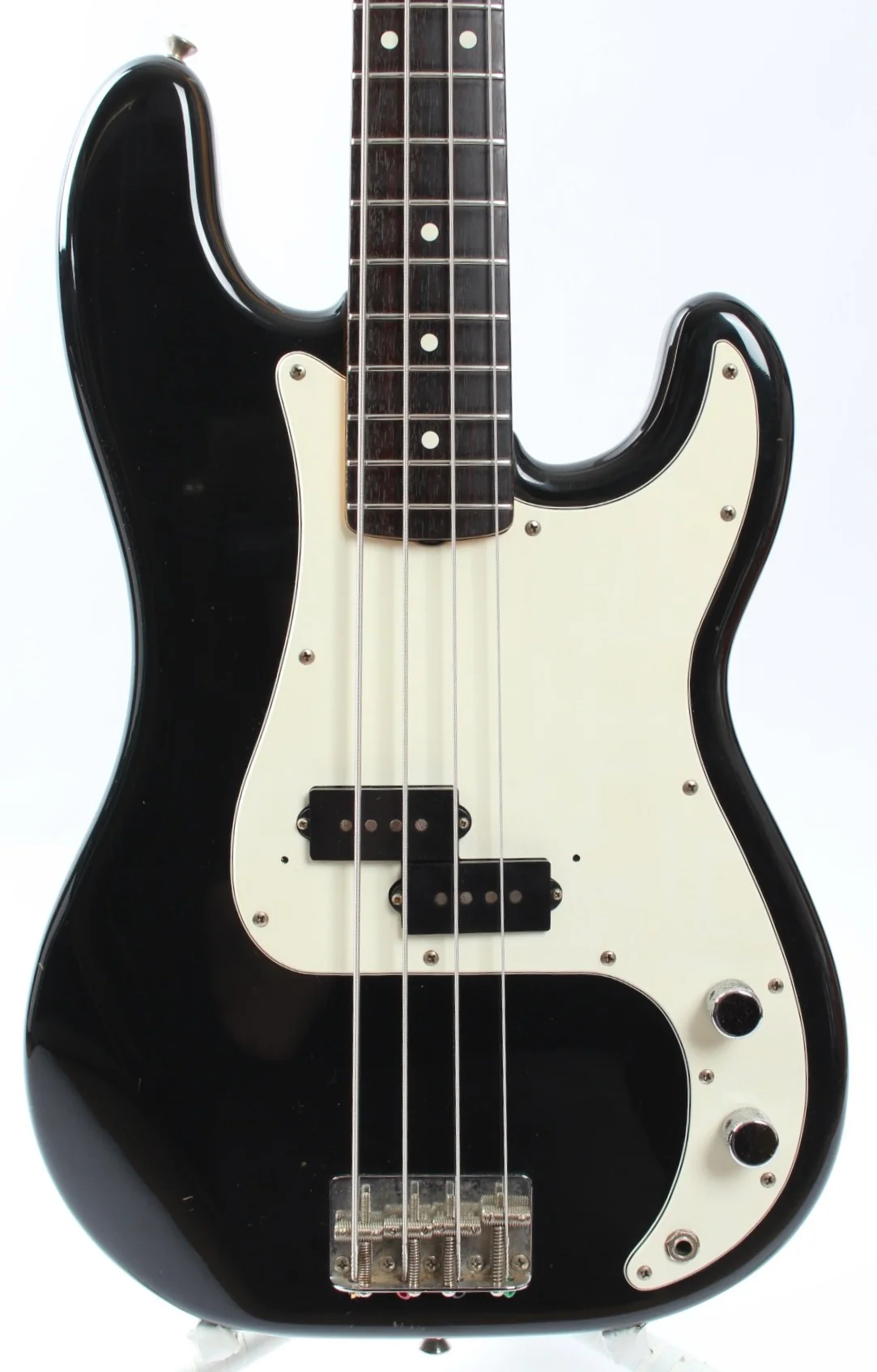1982 Fender Precision Bass '62 Reissue black - Image 2