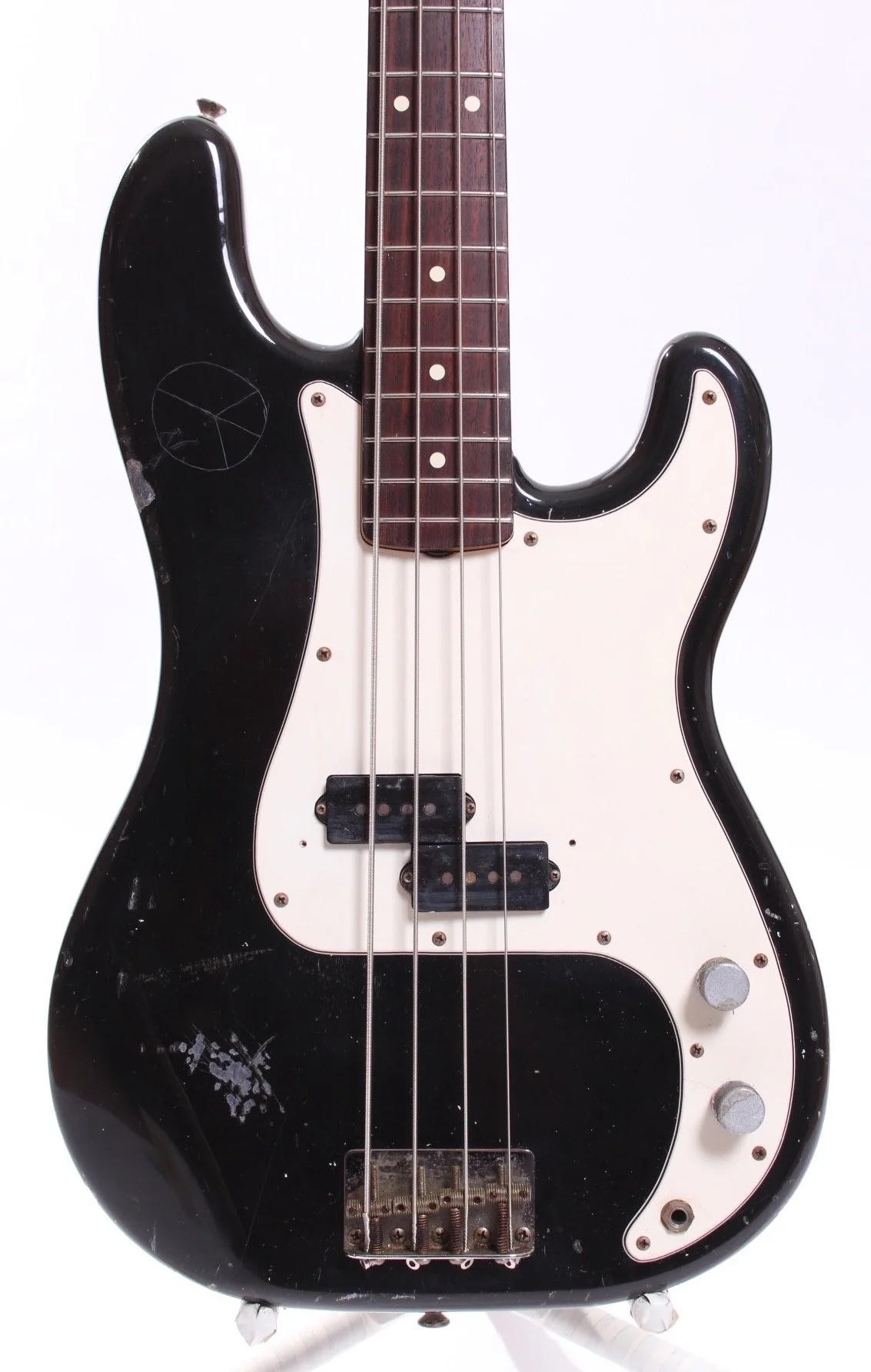 1982 Fender Precision Bass 62 Reissue black - Image 2