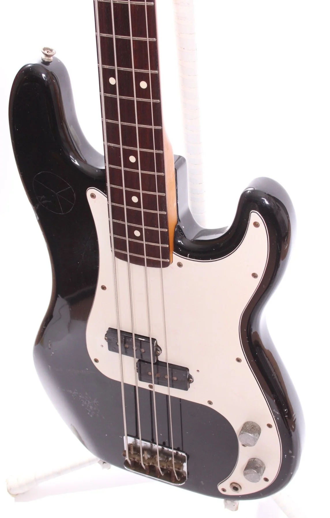 1982 Fender Precision Bass 62 Reissue black - Image 3