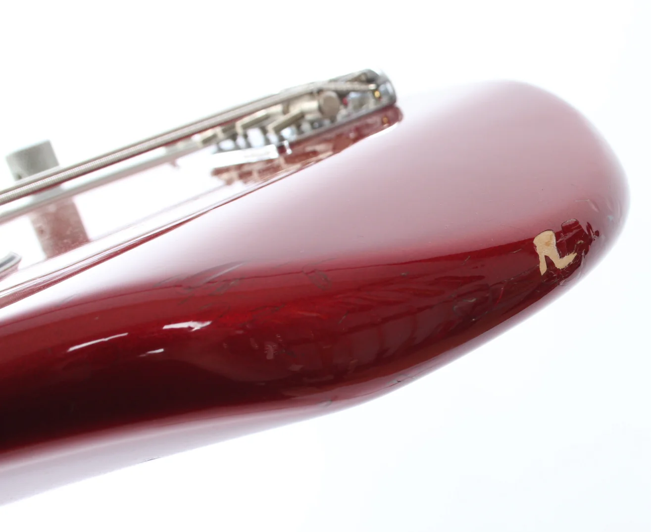 1982 Fender Precision Bass 62 Reissue candy apple red - Image 12