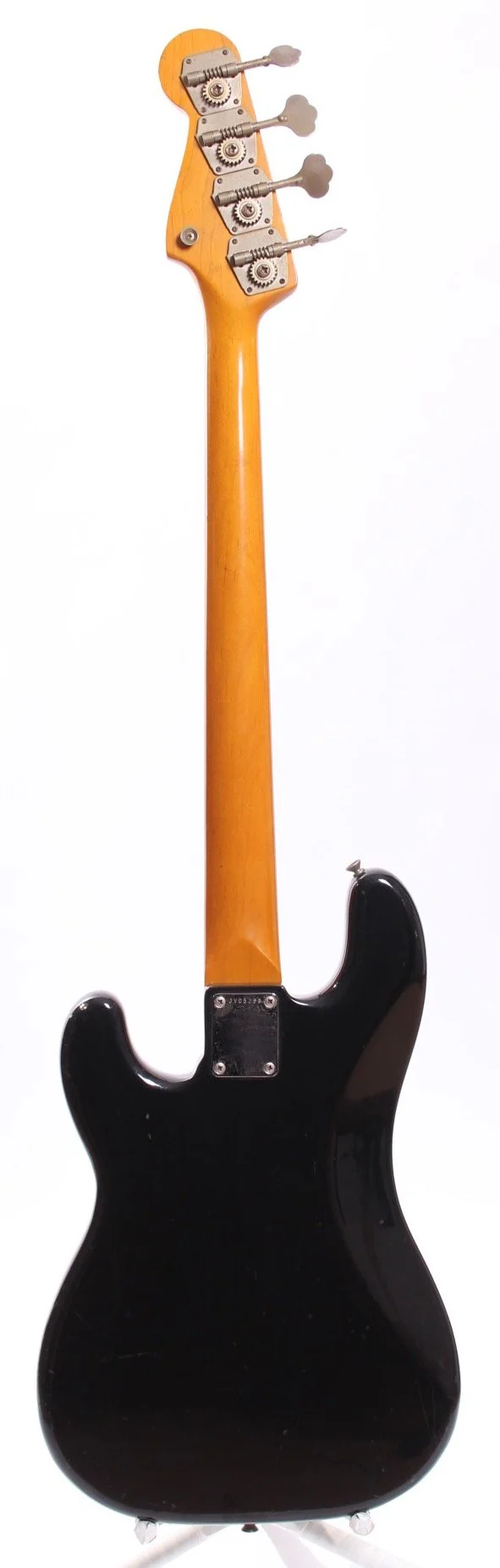 1982 Fender Precision Bass 62 Reissue fretless black - Image 6