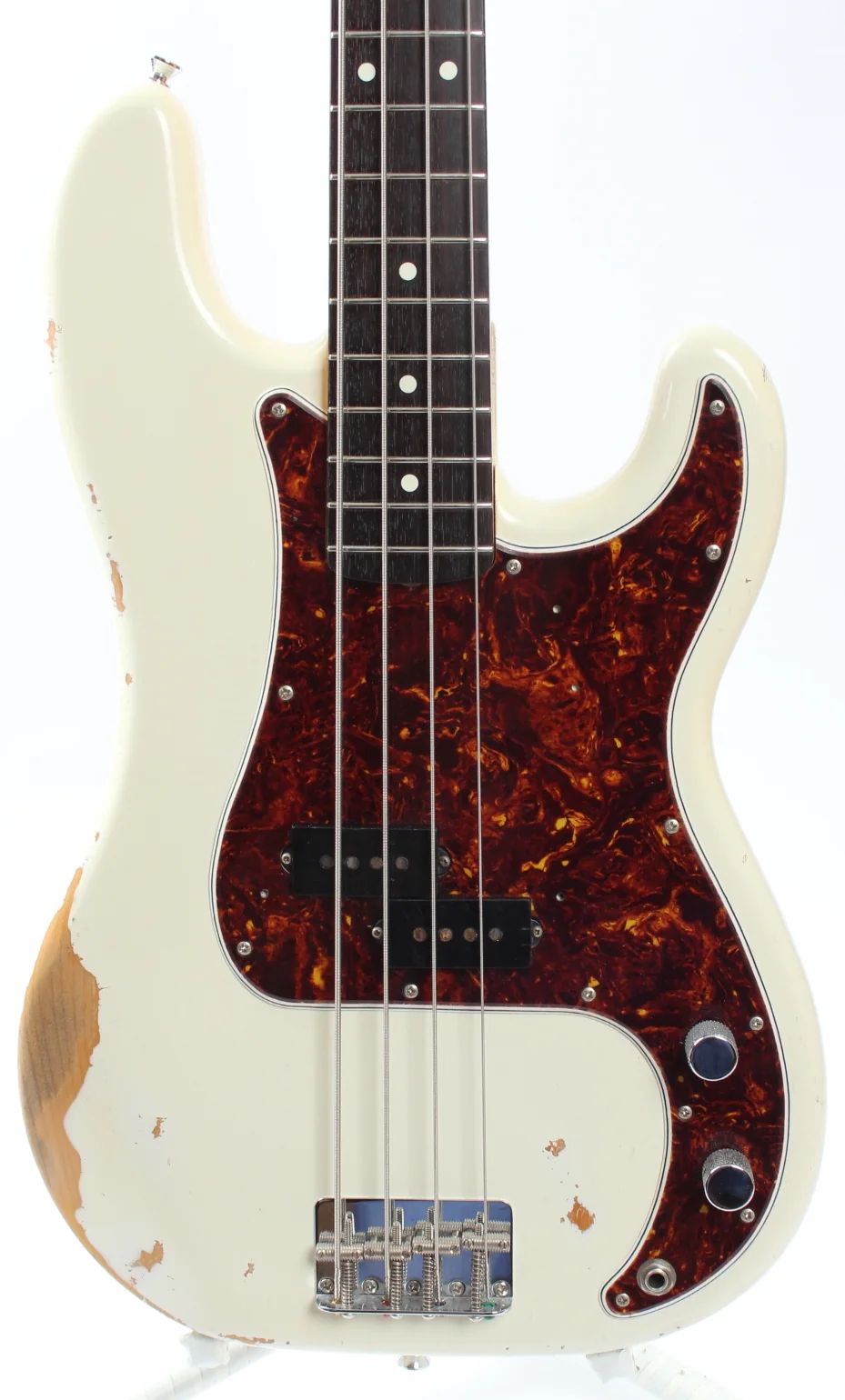 1982 Fender Precision Bass 62 Reissue vintage white - Image 2
