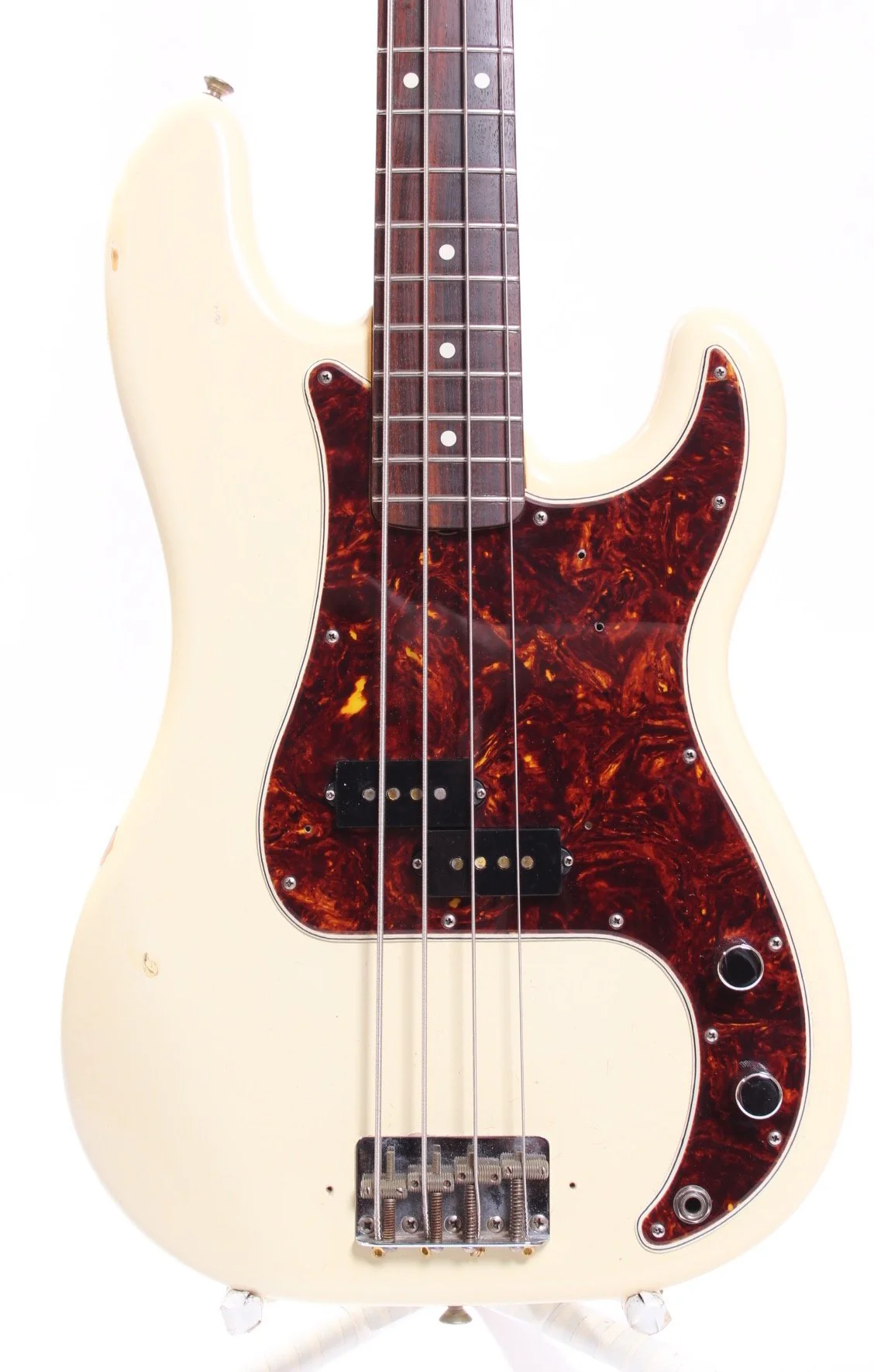 1982 Fender Precision Bass 62 Reissue vintage white - Image 2