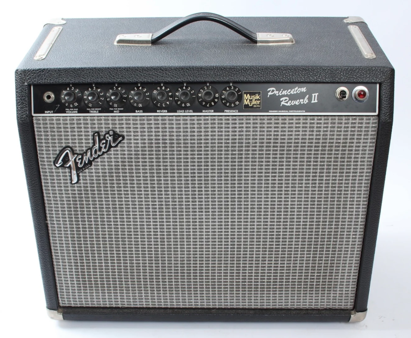 1982 Fender Princeton Reverb II black - Image 2