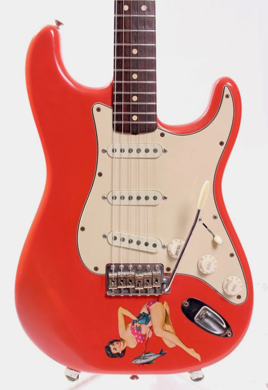 1982 Fender Stratocaster American Vintage 62 Reissue fiesta red - Image 2