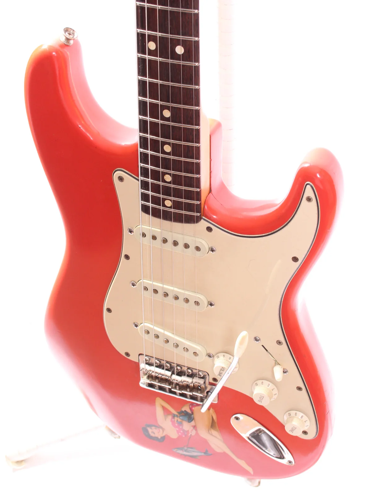 1982 Fender Stratocaster American Vintage 62 Reissue fiesta red - Image 3
