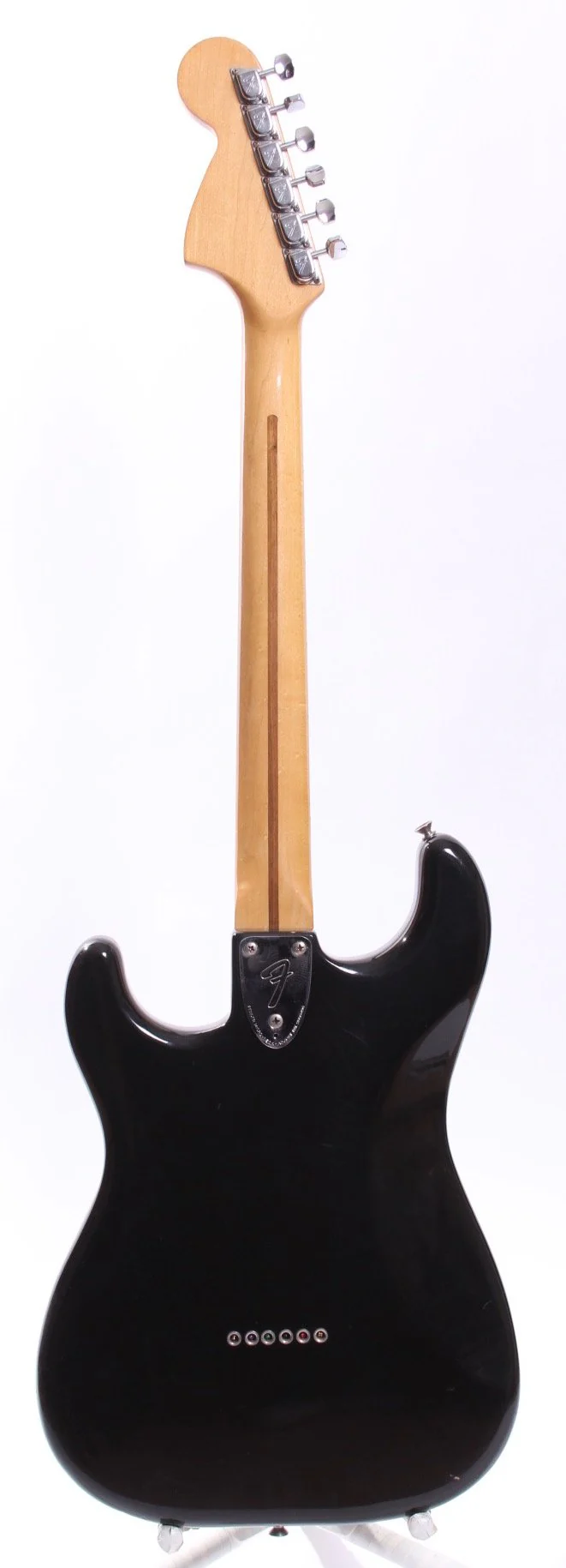1982 Fender Stratocaster Hardtail black - Image 6