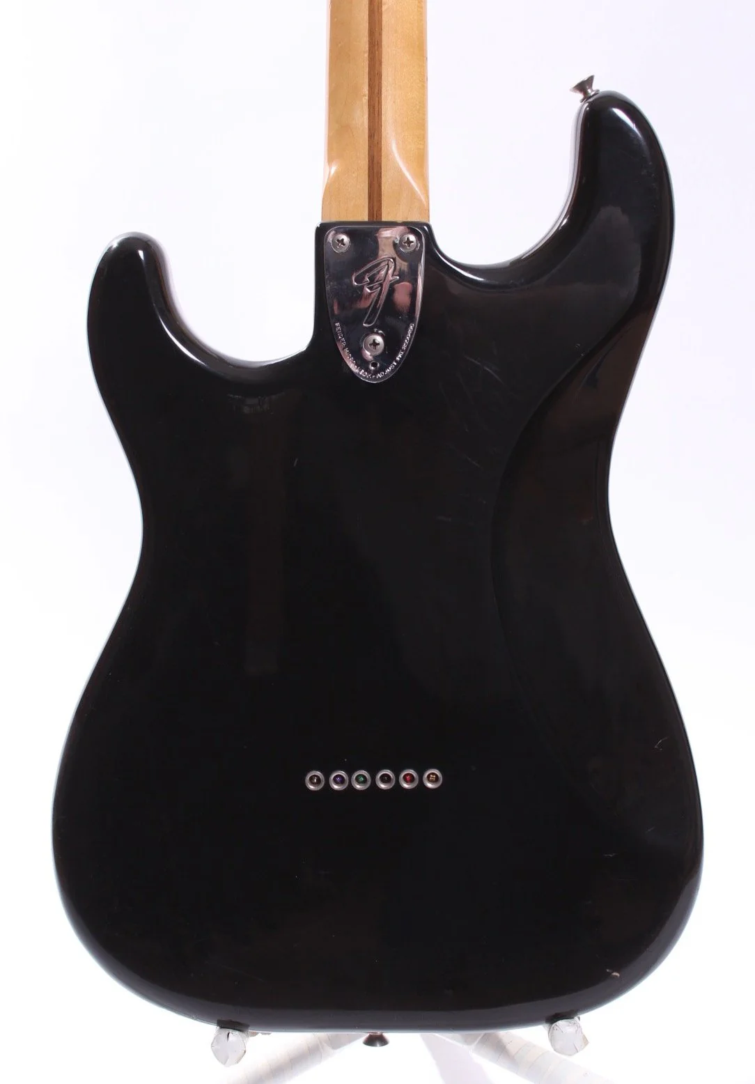 1982 Fender Stratocaster Hardtail black - Image 7