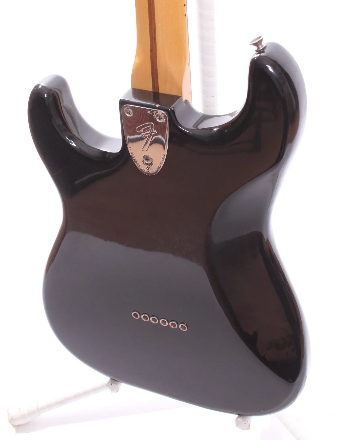 1982 Fender Stratocaster Hardtail black - Image 8