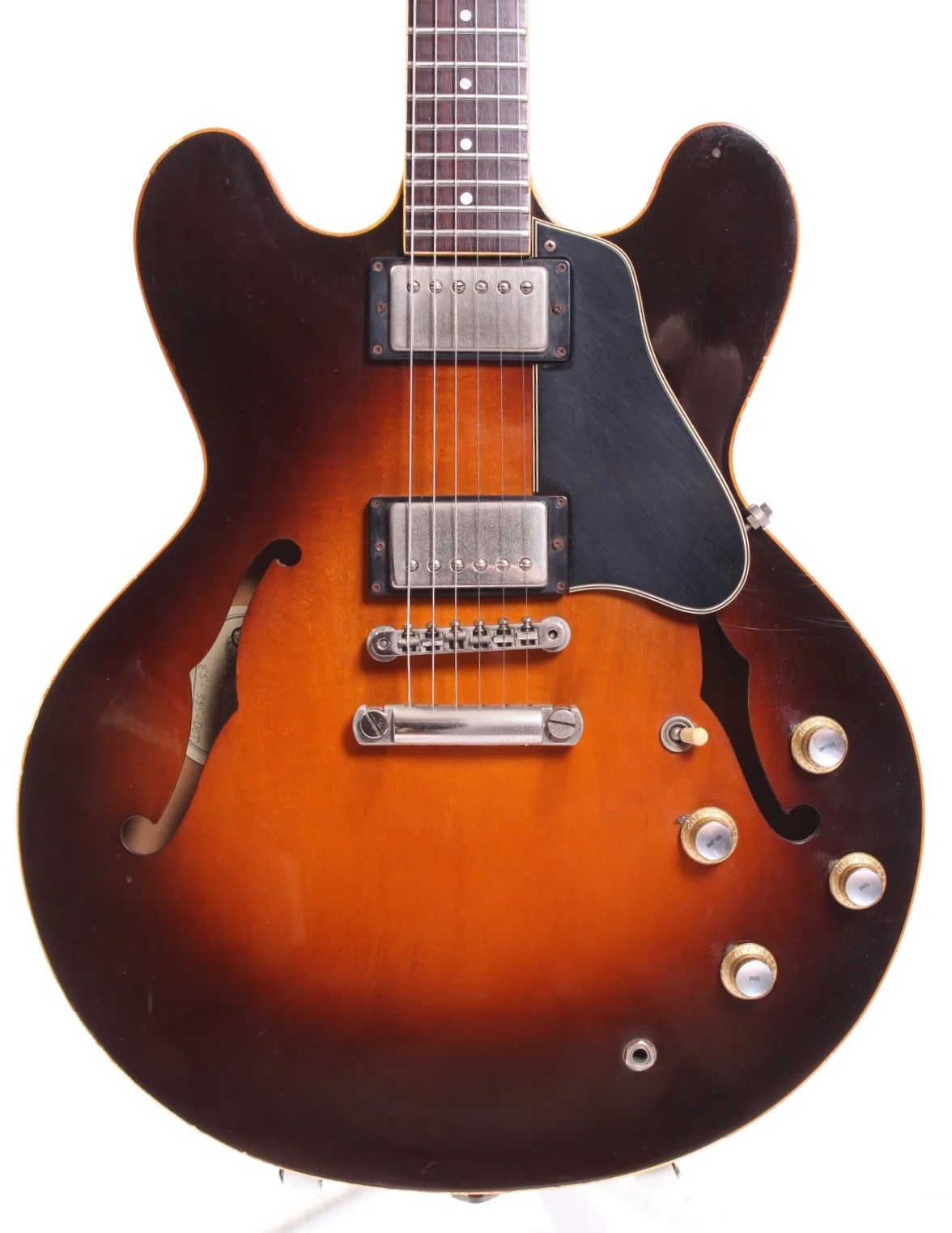 1982 Gibson ES-335 Dot Custom Shop Edition sunburst - Image 2