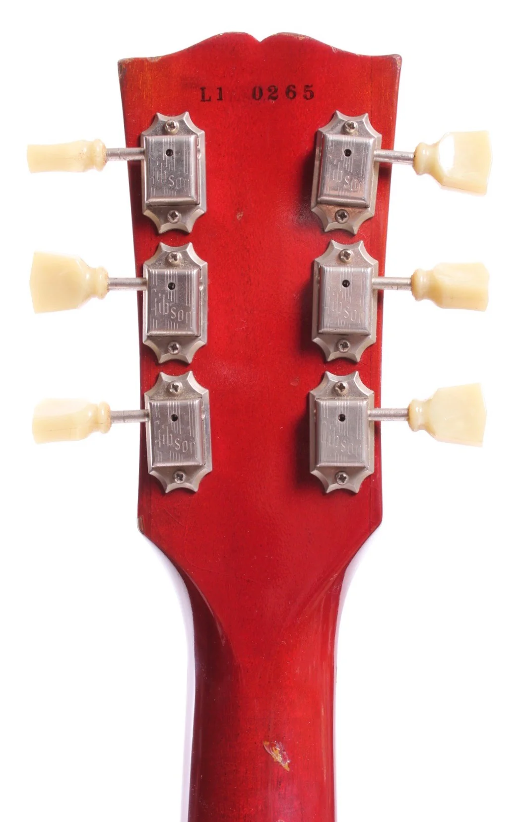 1982 Gibson Les Paul Leo's 59 Reissue heritage cherry sunburst flametop - Image 10