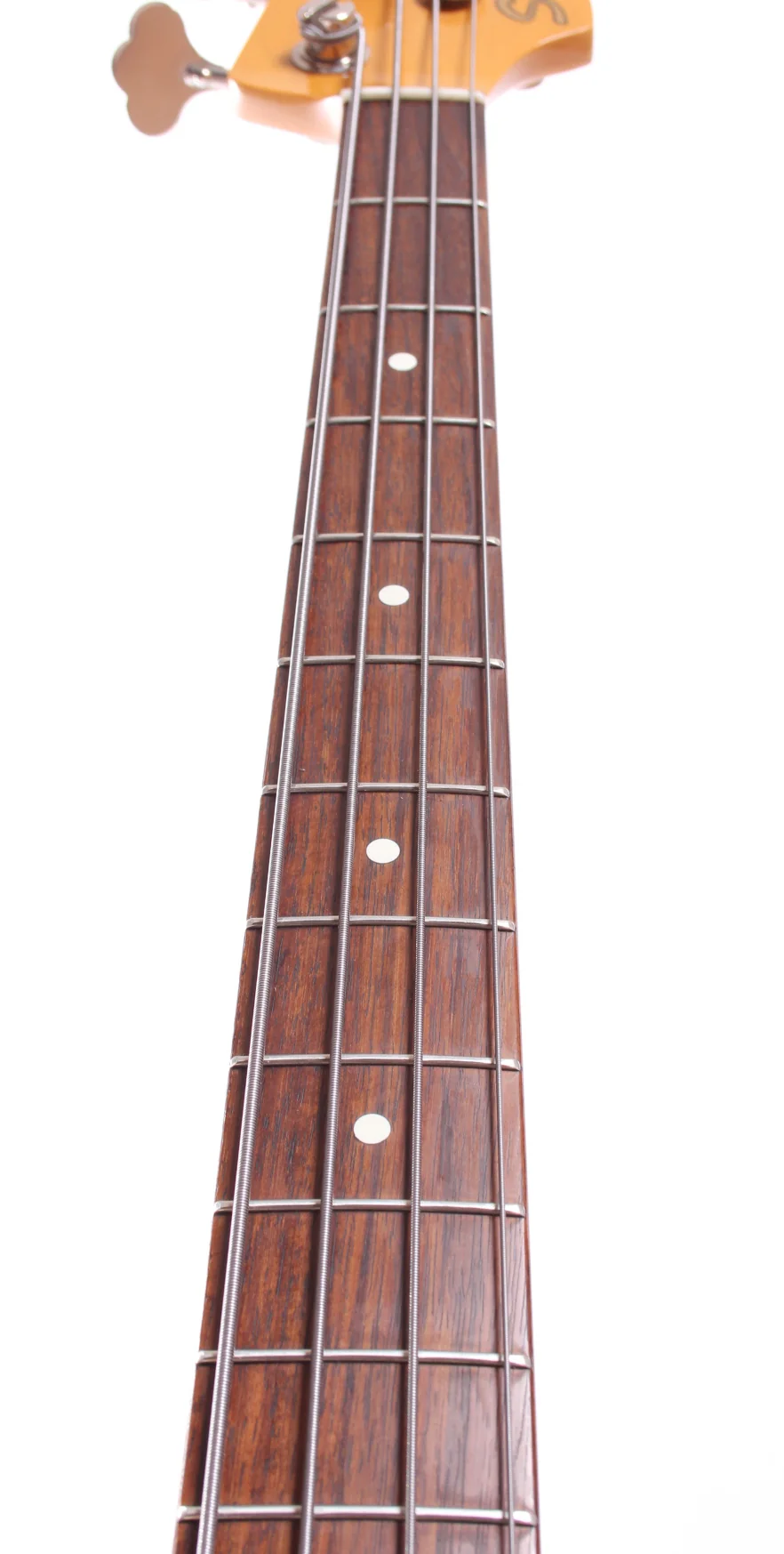 1982 Squier by Fender Jazz Bass 62 Reissue sunburst - Image 4