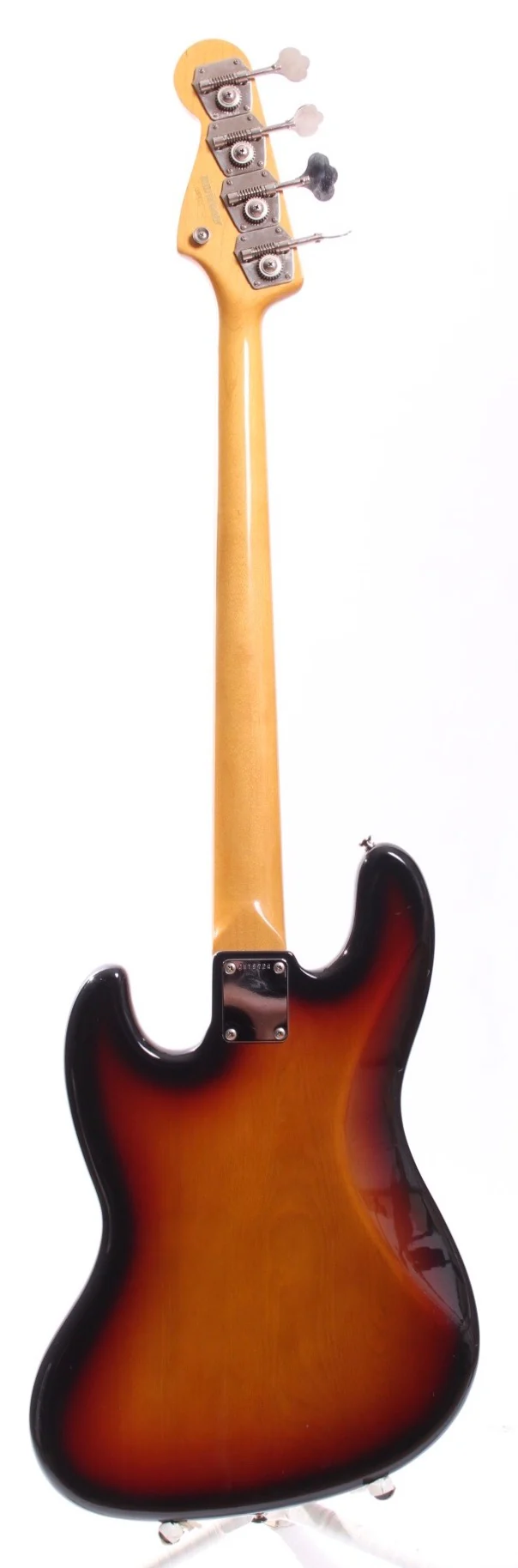 1982 Squier by Fender Jazz Bass 62 Reissue sunburst - Image 6