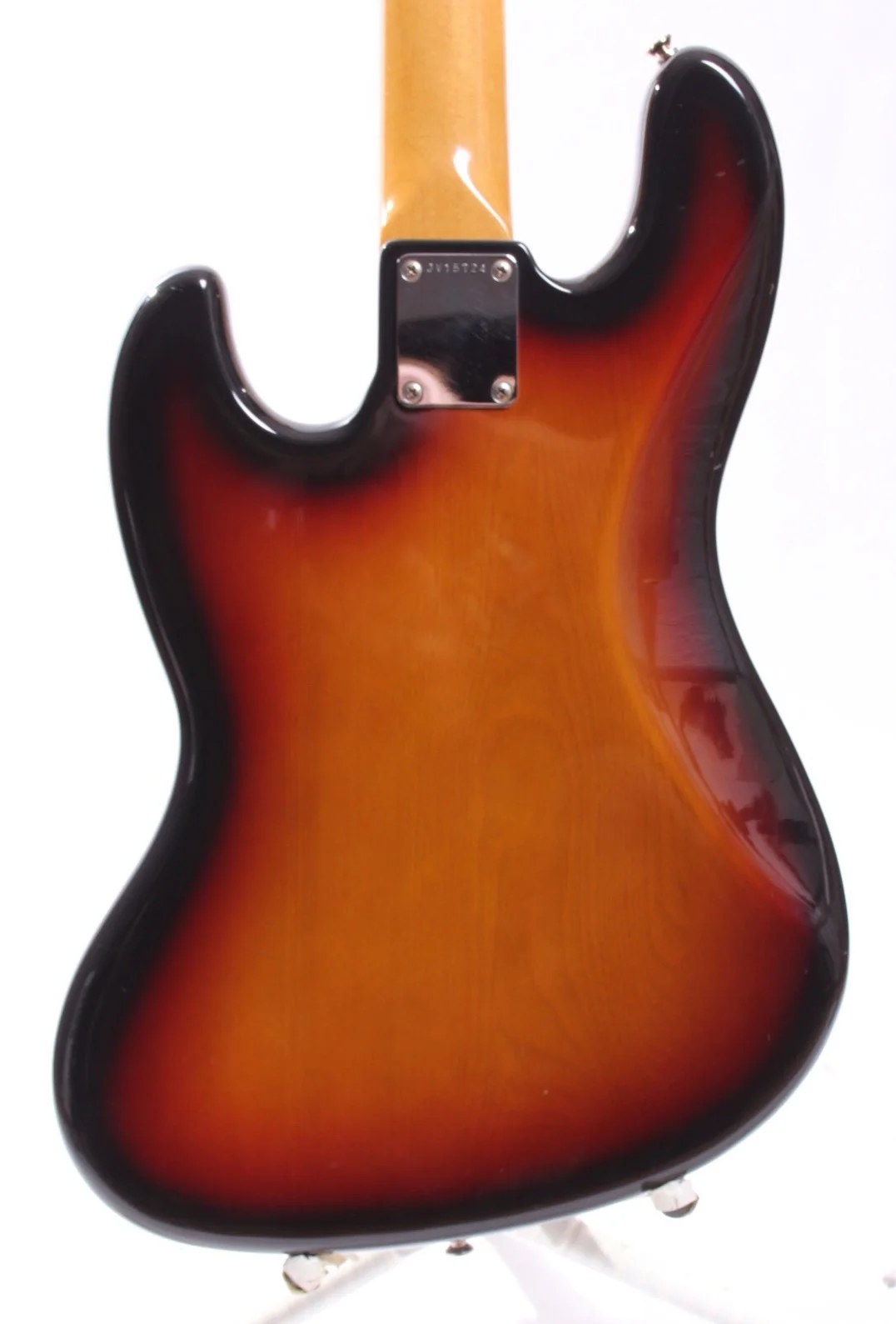 1982 Squier by Fender Jazz Bass 62 Reissue sunburst - Image 7