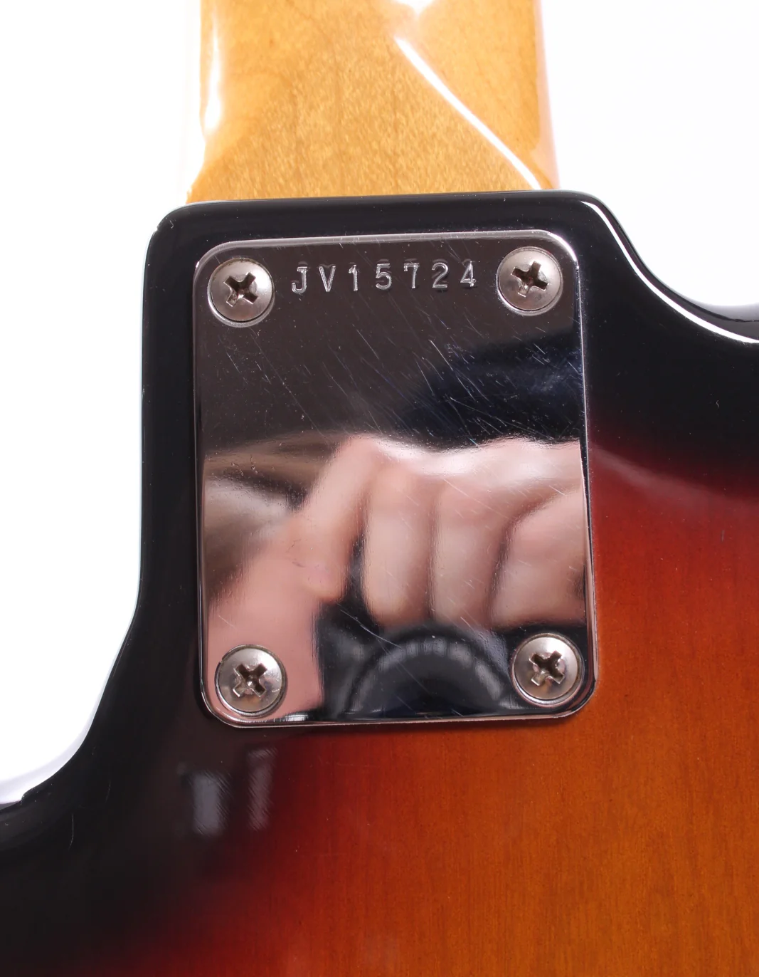 1982 Squier by Fender Jazz Bass 62 Reissue sunburst - Image 9