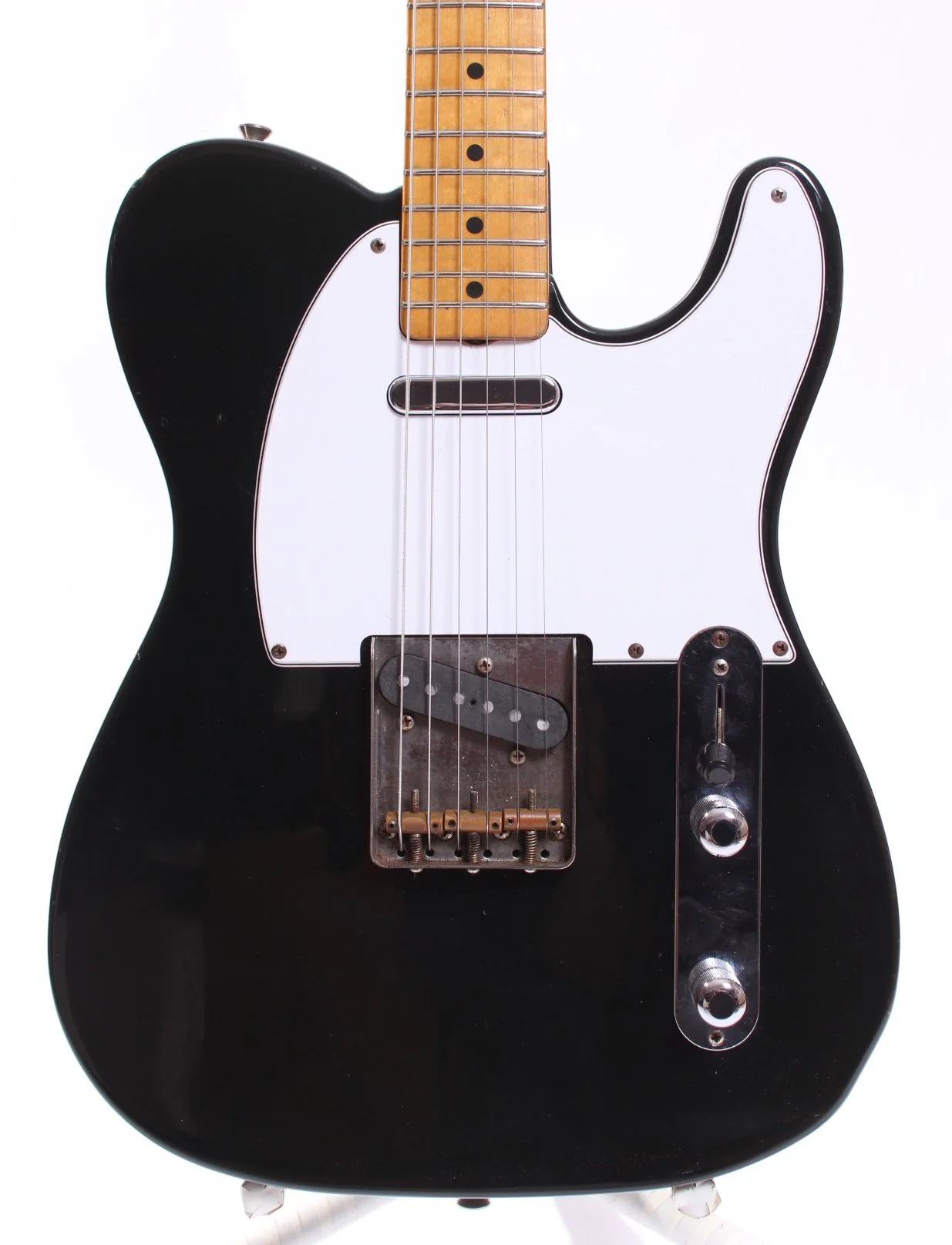 1982 Squier by Fender Telecaster 52 Reissue black - Image 2