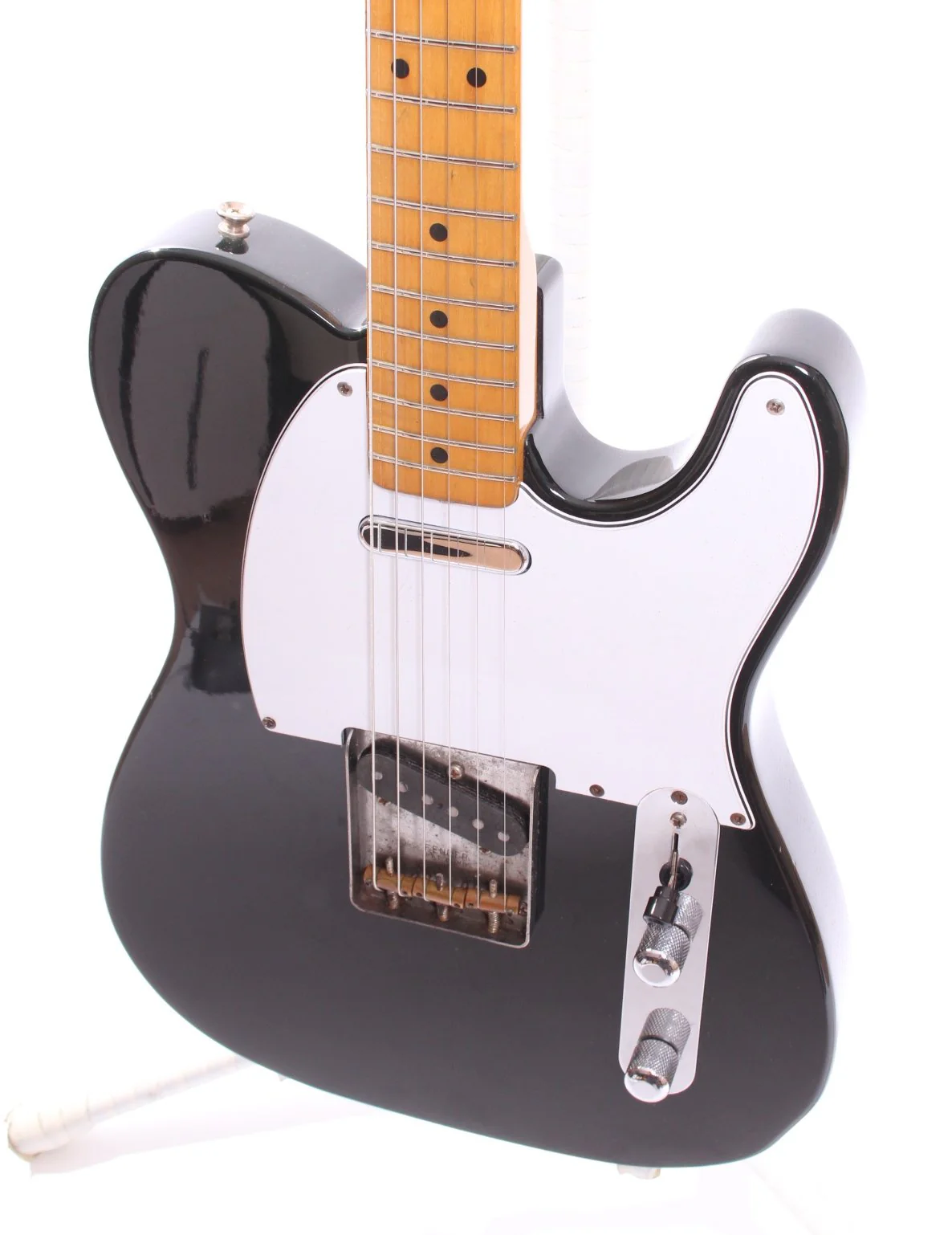 1982 Squier by Fender Telecaster 52 Reissue black - Image 3