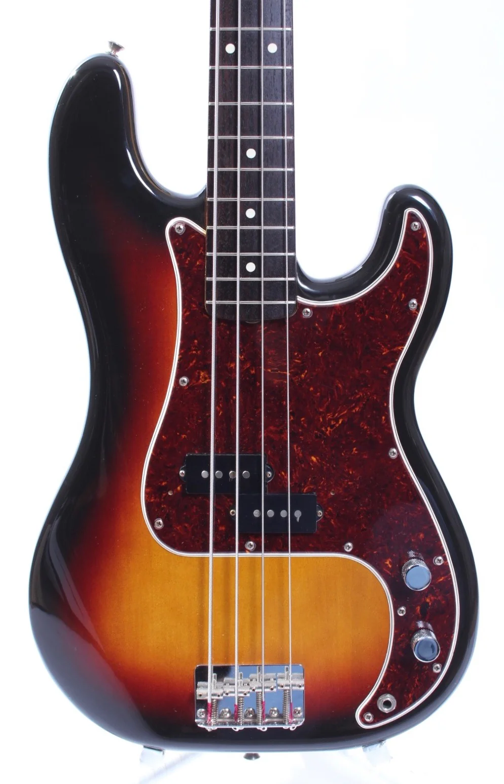 1982 Squier Precision Bass 62 Reissue sunburst - Image 2