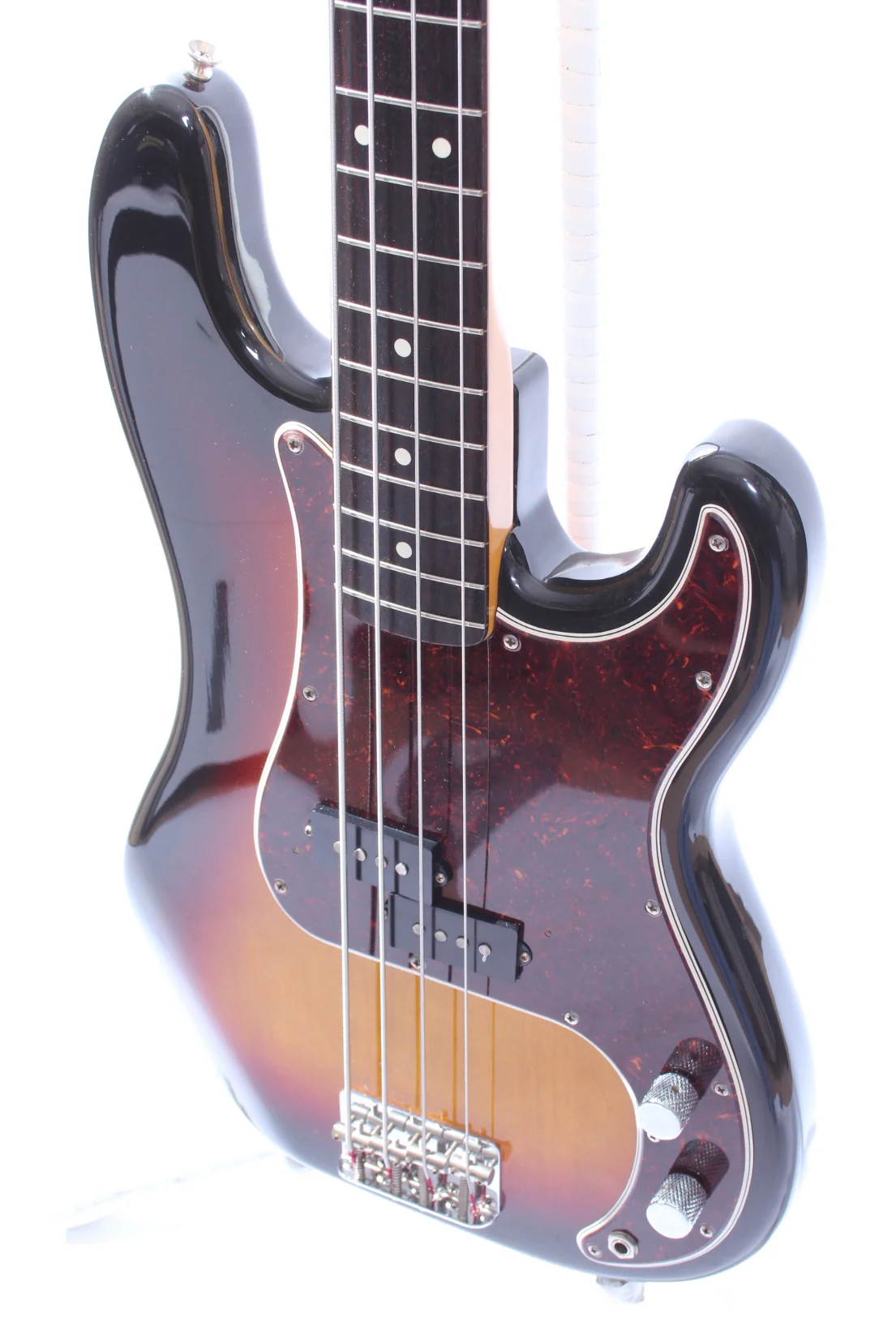 1982 Squier Precision Bass 62 Reissue sunburst - Image 3